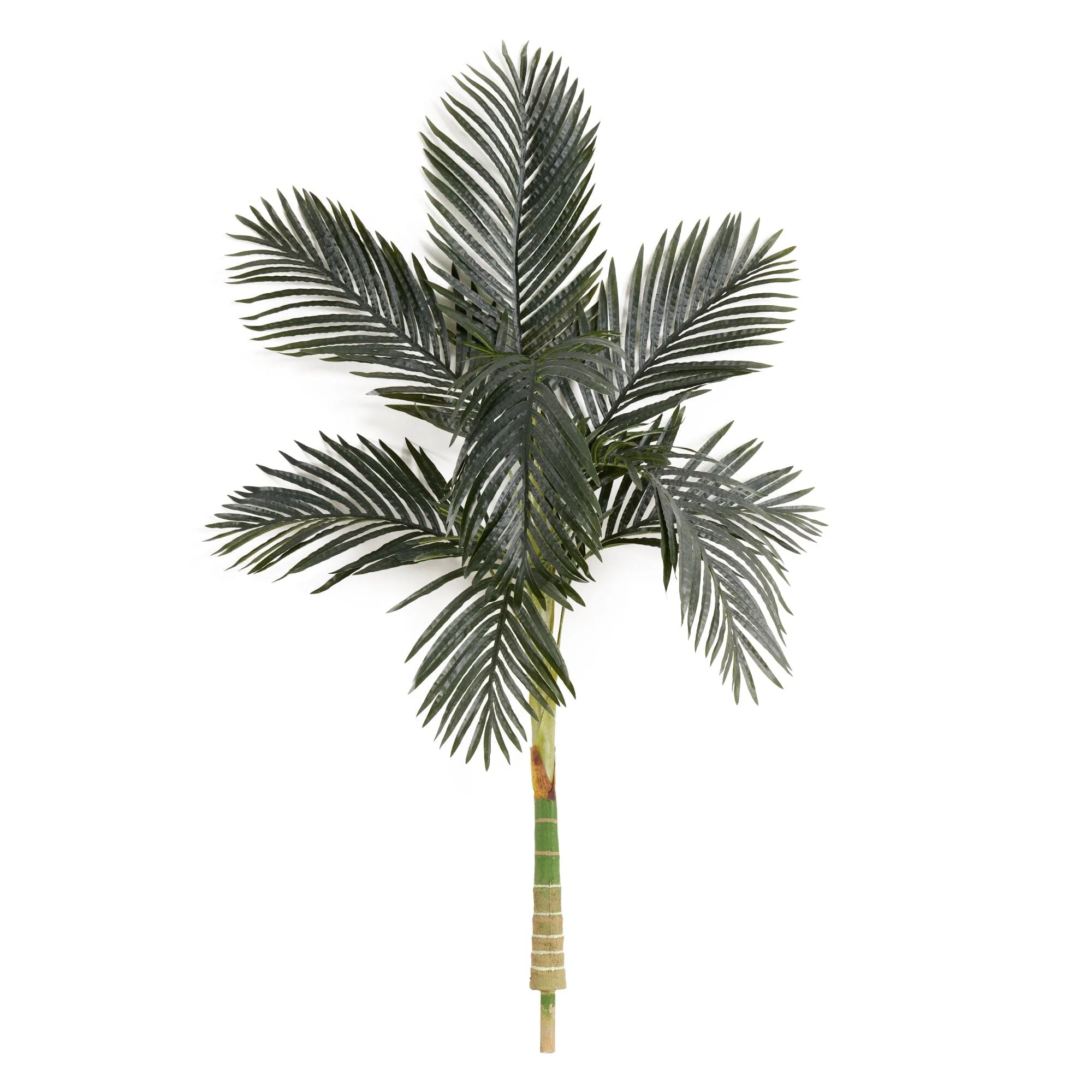 5’ Artificial Golden Cane Palm Tree Without Pot - Image 5