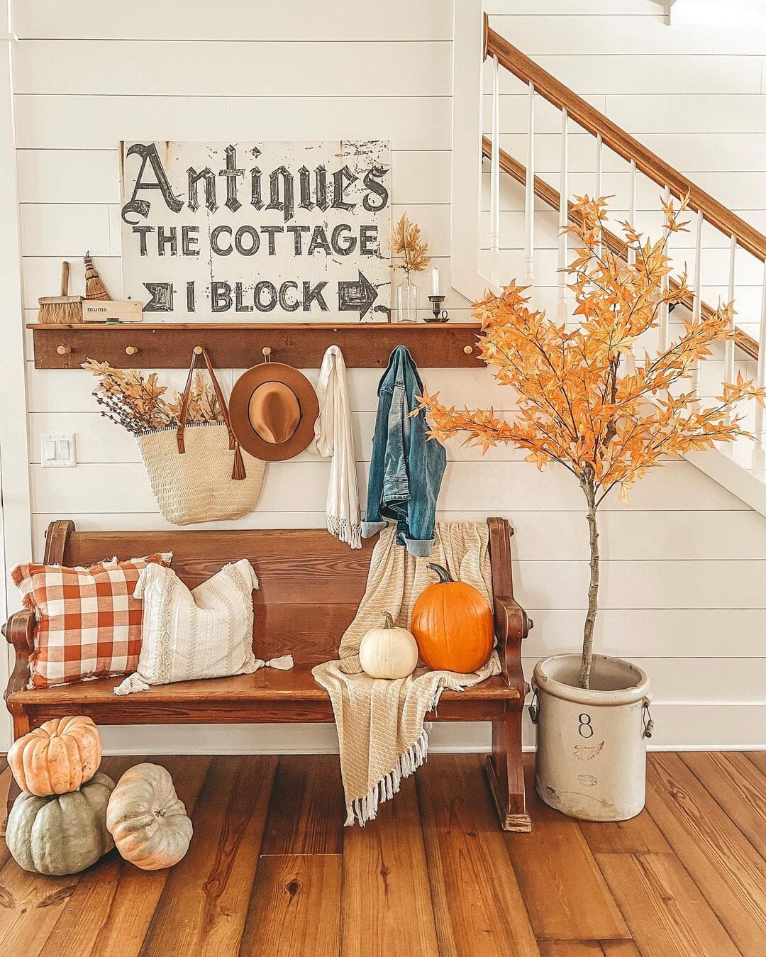 5' Autumn Maple Artificial Tree - Image 2