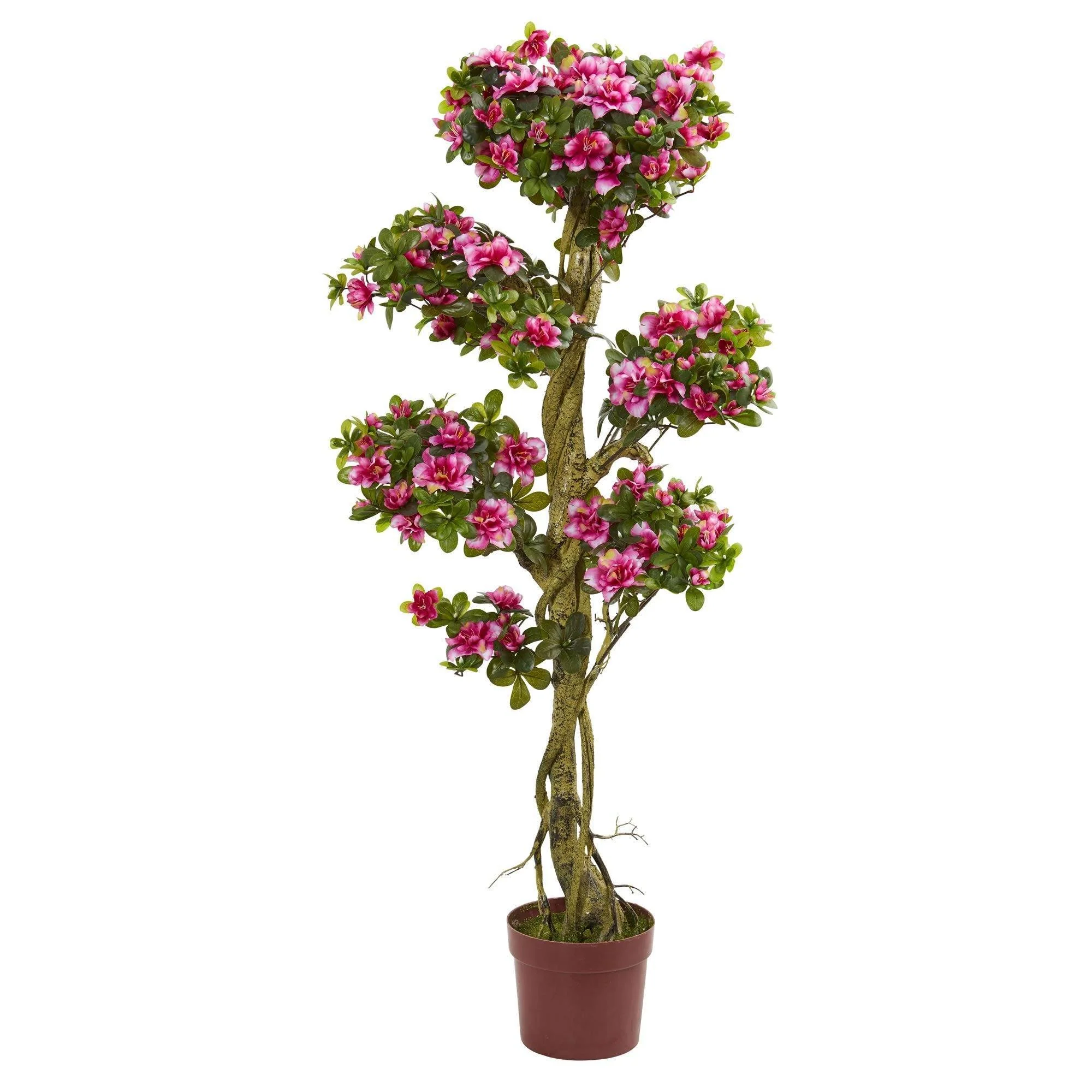 5' Azalea Artificial Tree - Image 5