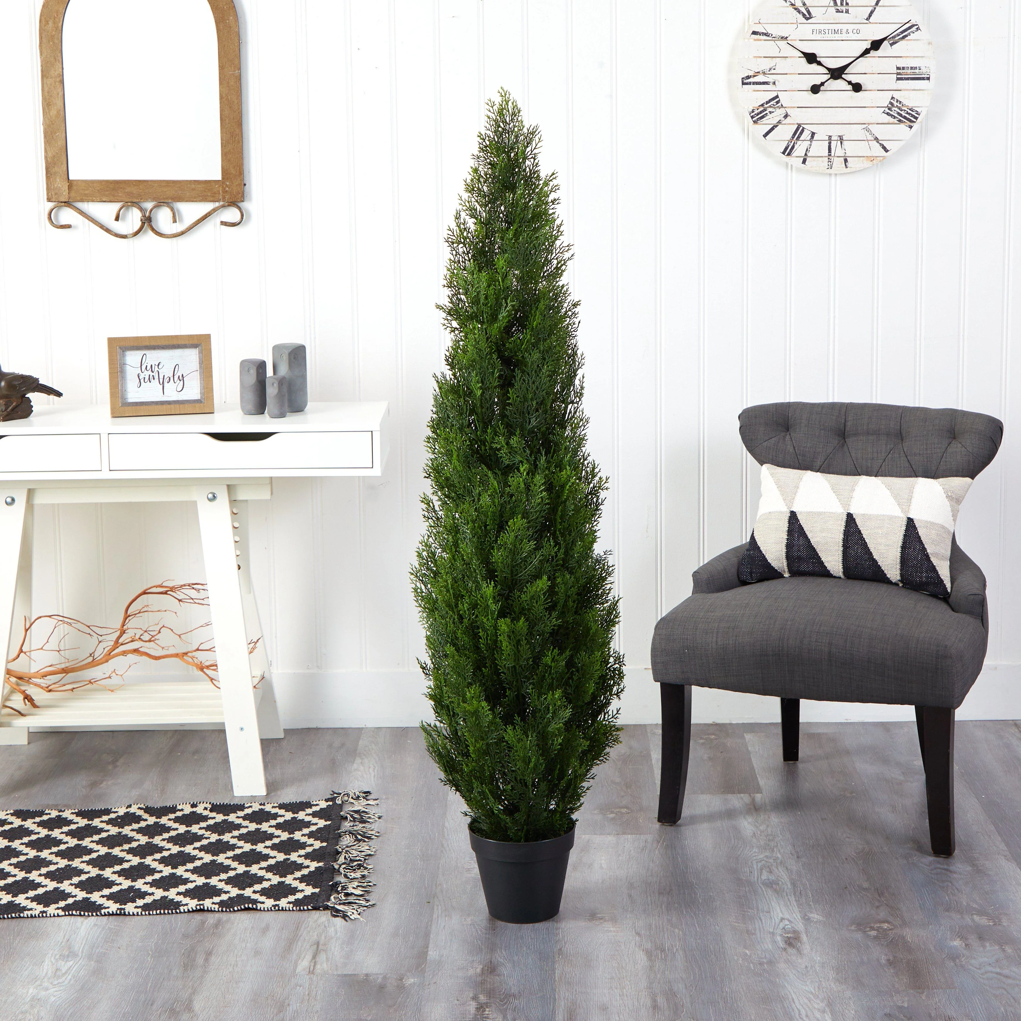 5' Mini Cedar Pine Tree (Indoor/Outdoor) - Image 4