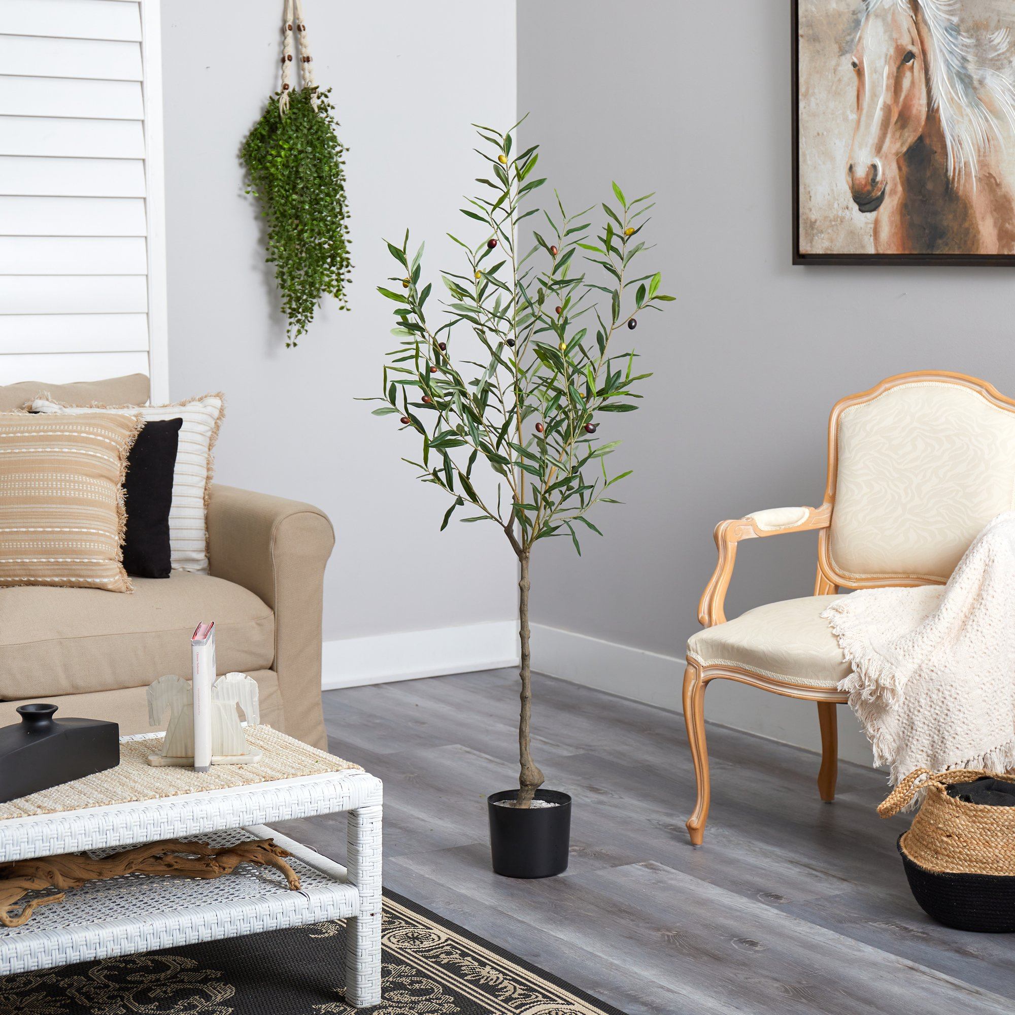 5’ Olive Artificial Tree - Image 6