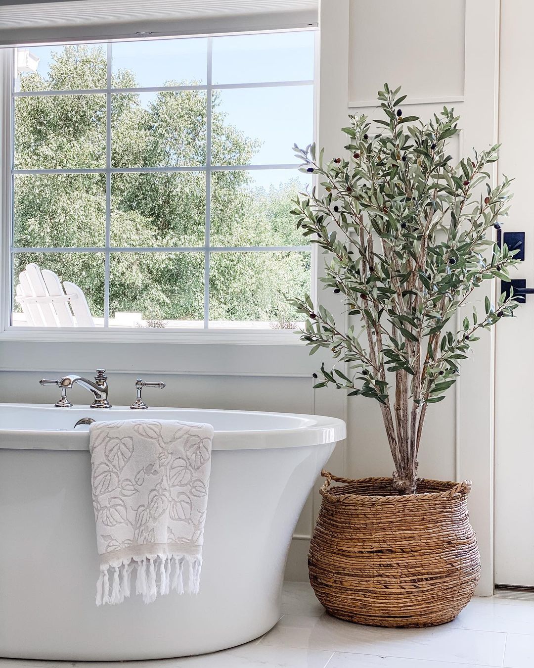 5' Olive Silk Tree - Image 3