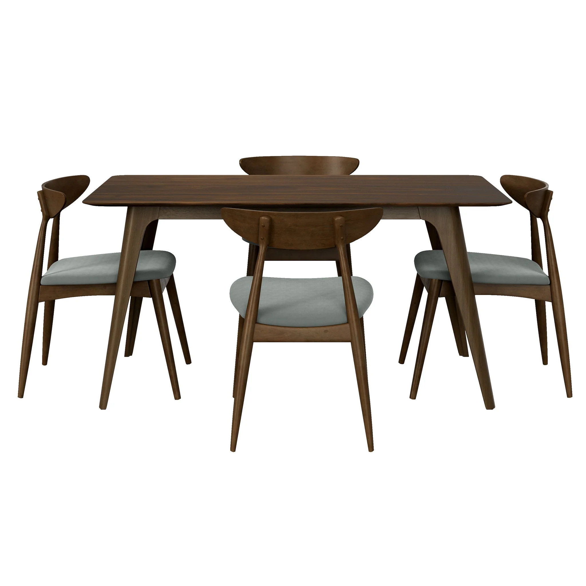 5 Piece Dining Set With Ergonomic Chairs - Image 6