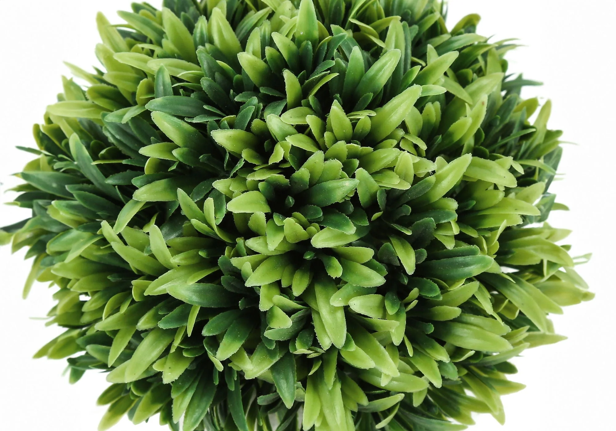 5" Tall, Artificial Plant, Grass, Indoor, Faux, Fake, Table, Greenery, Potted, Decorative (Set of 3) - Green / Gray - Image 3