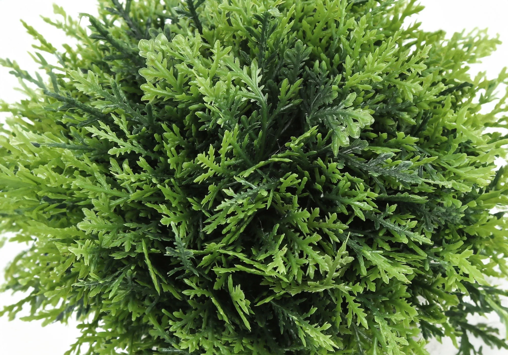 5" Tall, Artificial Plant, Grass, Indoor, Faux, Fake, Table, Greenery, Potted, Decorative (Set of 3) - Green / Gray - Image 4