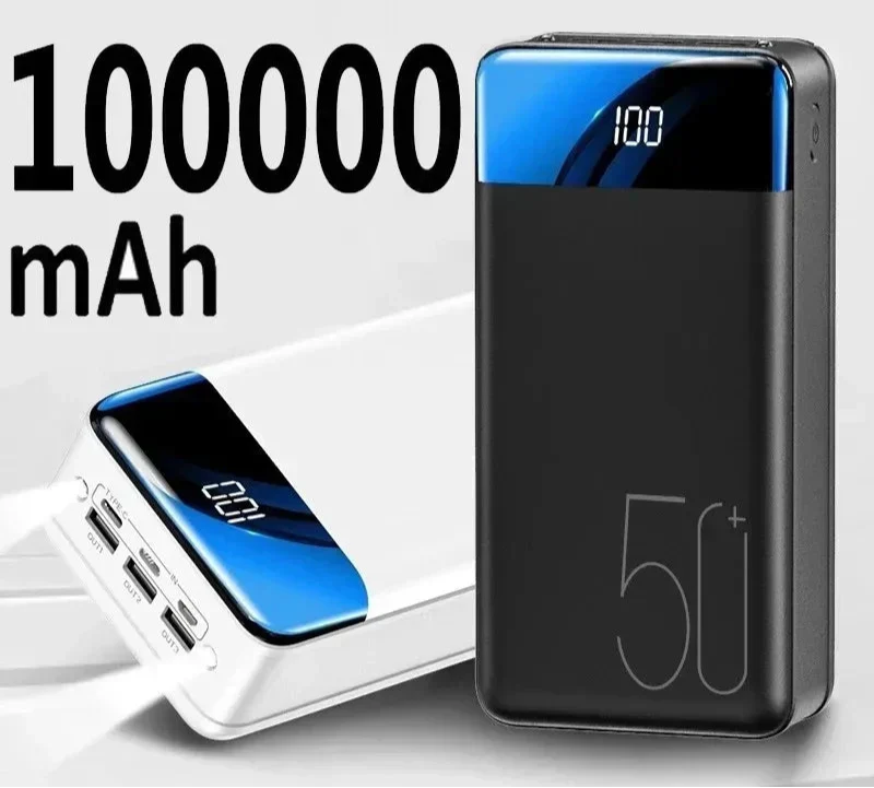50000mAh Portable Power Bank High Capacity Fast Charging Multi-Device - Image 4