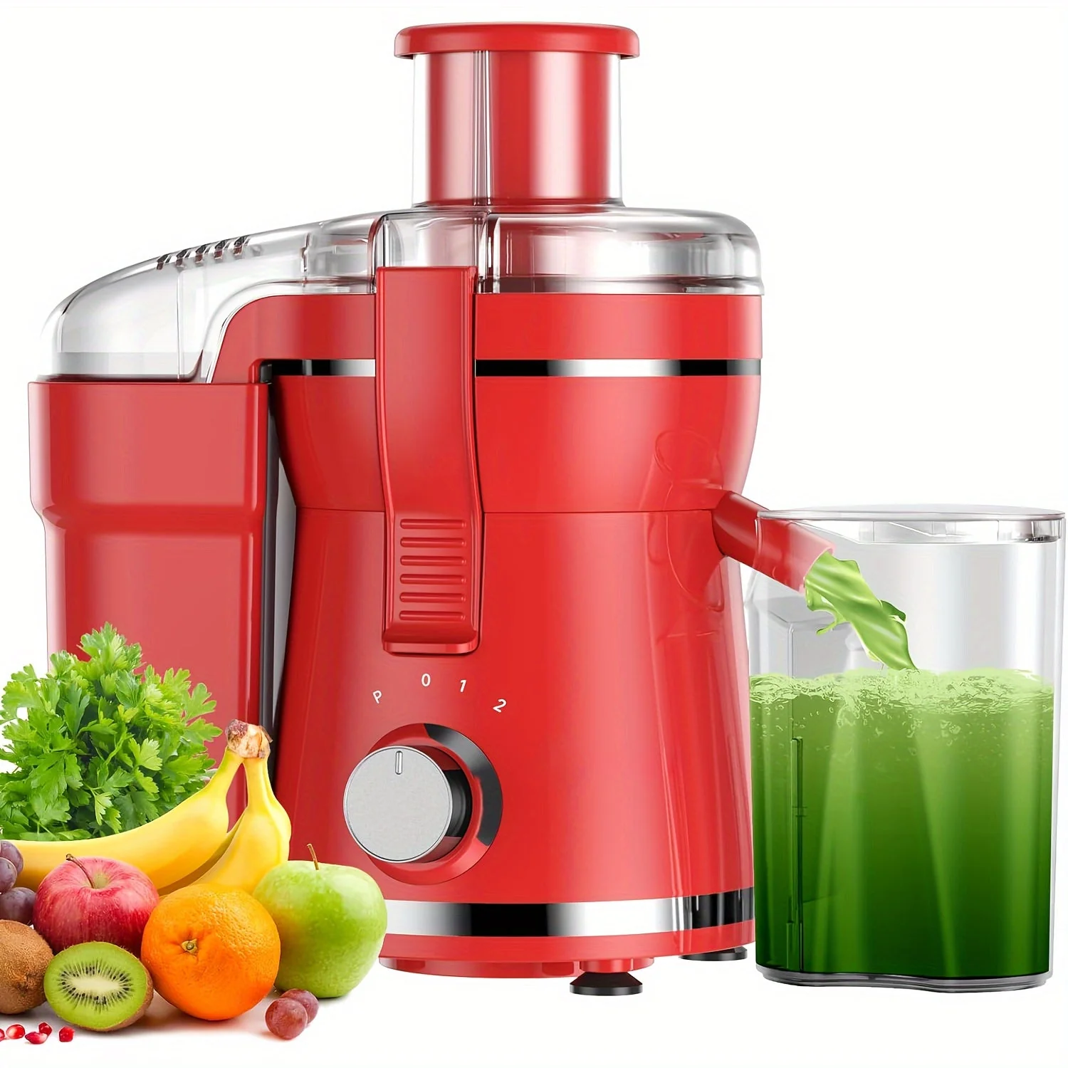 500W Juicer Machine for Fruits & Veggies – Wide Mouth, Stainless Steel, Easy Clean - Image 10