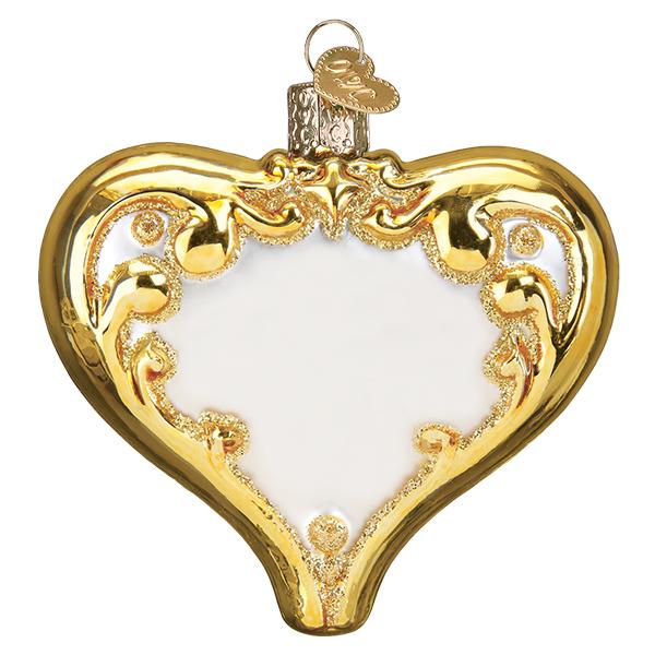 50th Anniversary Heart Ornament - Image 4