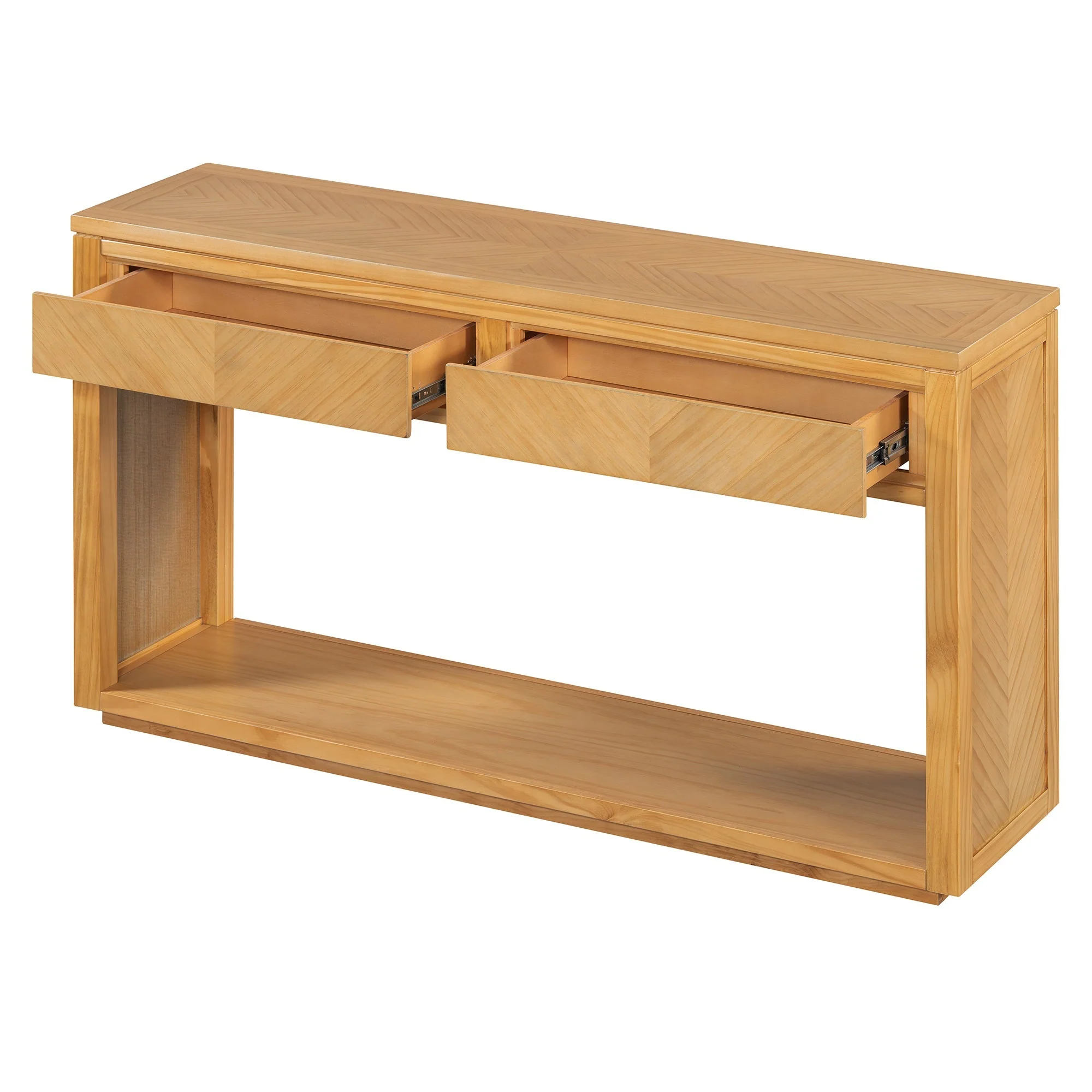 55' Console Table Natural - Image 10