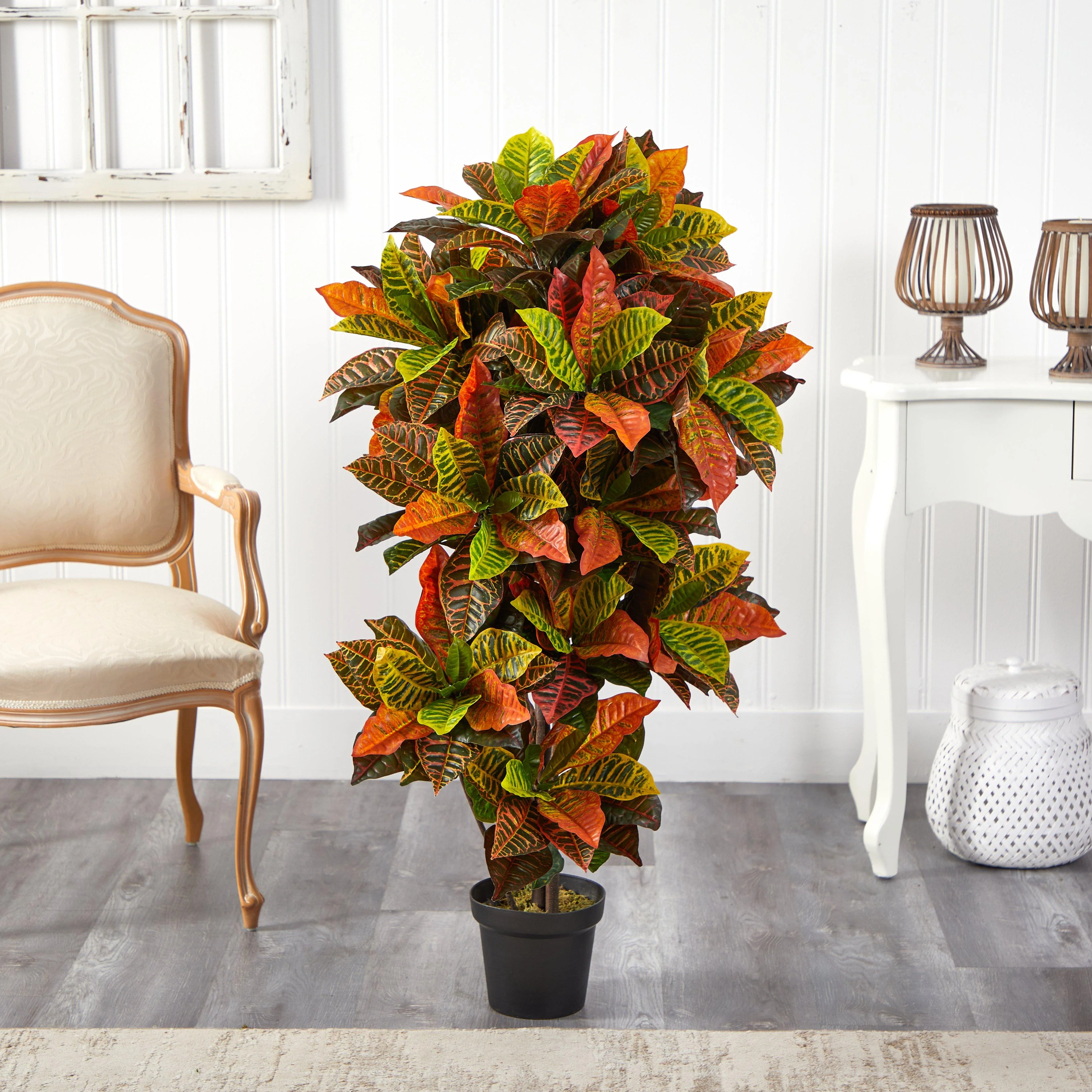 56” Croton Plant (Real Touch) - Image 2