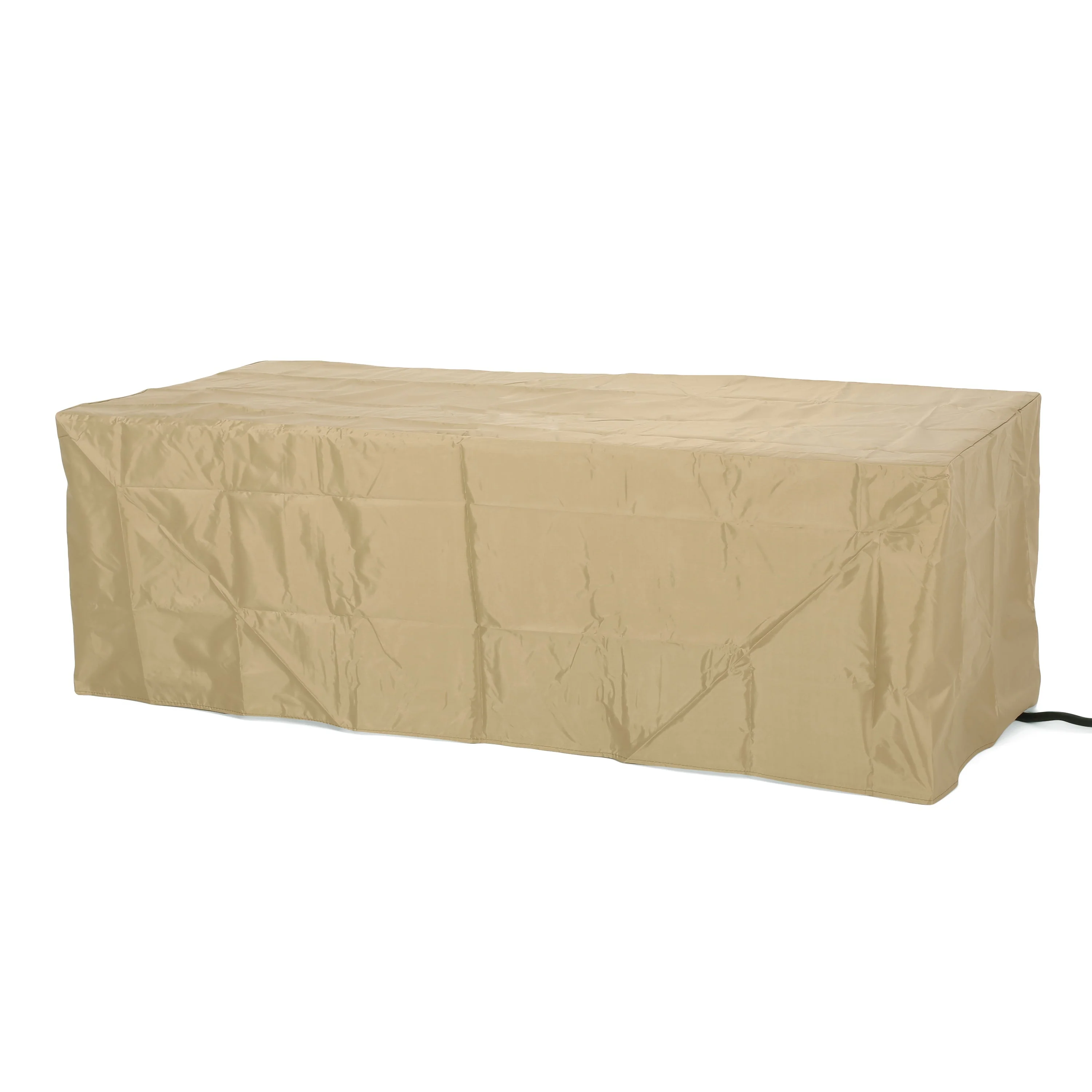 56" Outdoor Patio Rectangle Gas Burning MgO Fire Pit - Image 11