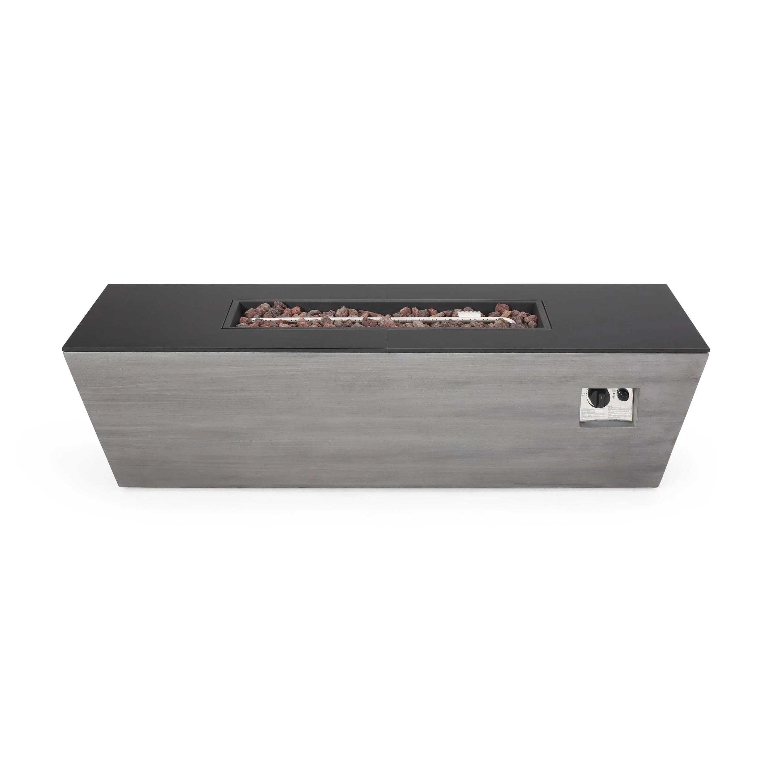 56" Rectangle MGO Fire Pit - 50,000 BTU - Image 15