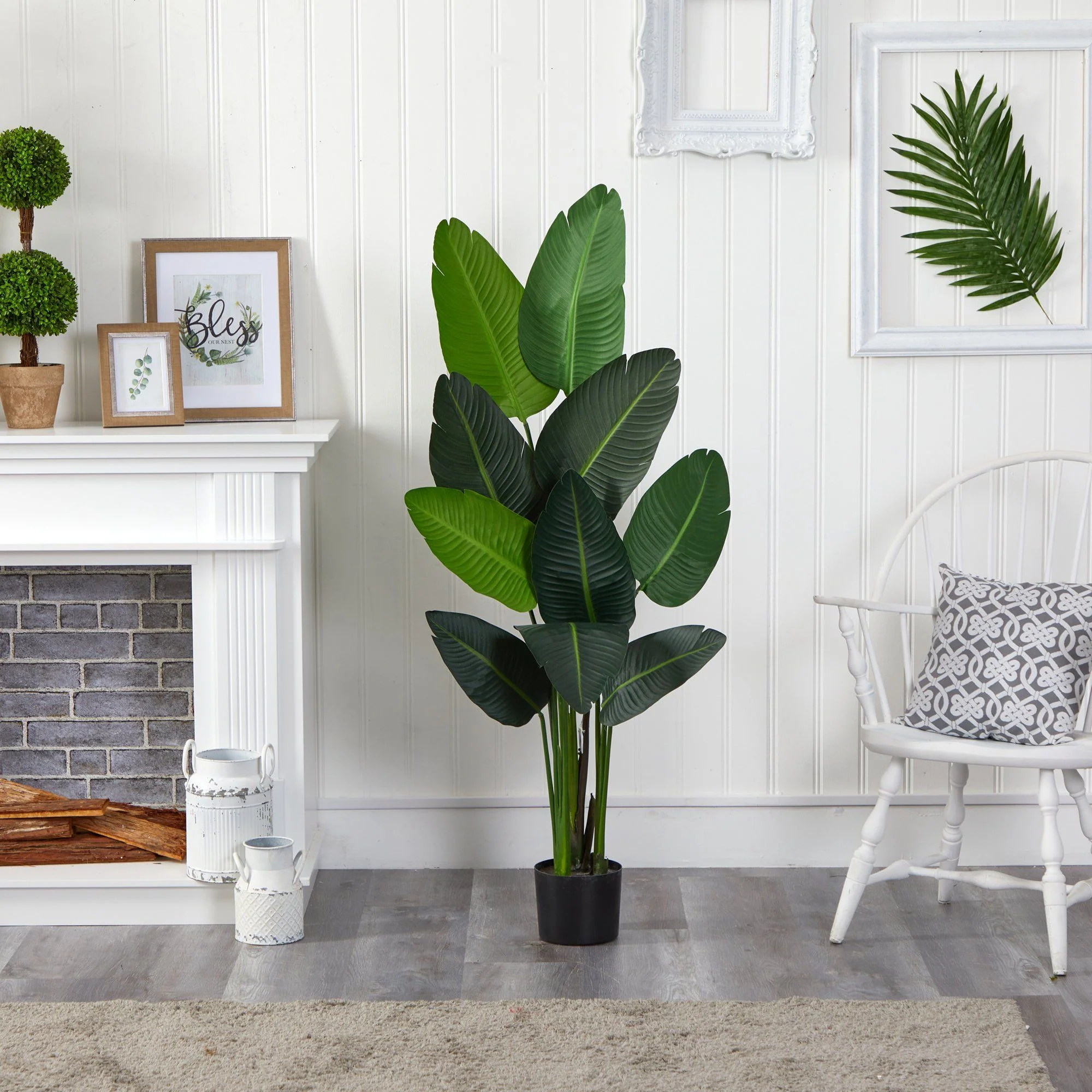 58” Traveler's Palm Artificial tree - Image 5
