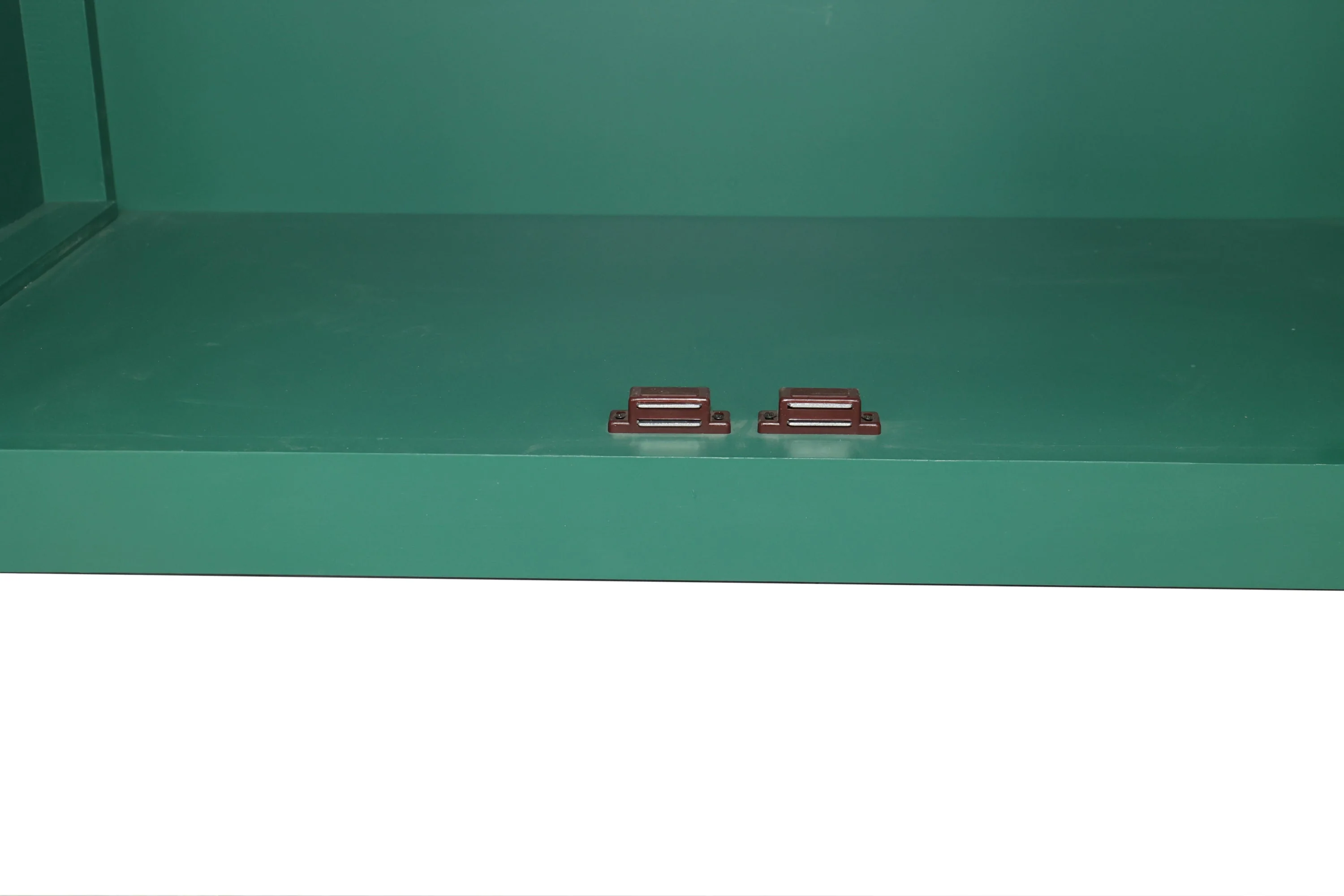 59in Green Accent Cabinet with 4 Doors Mid Century Modern Buffet - Image 14