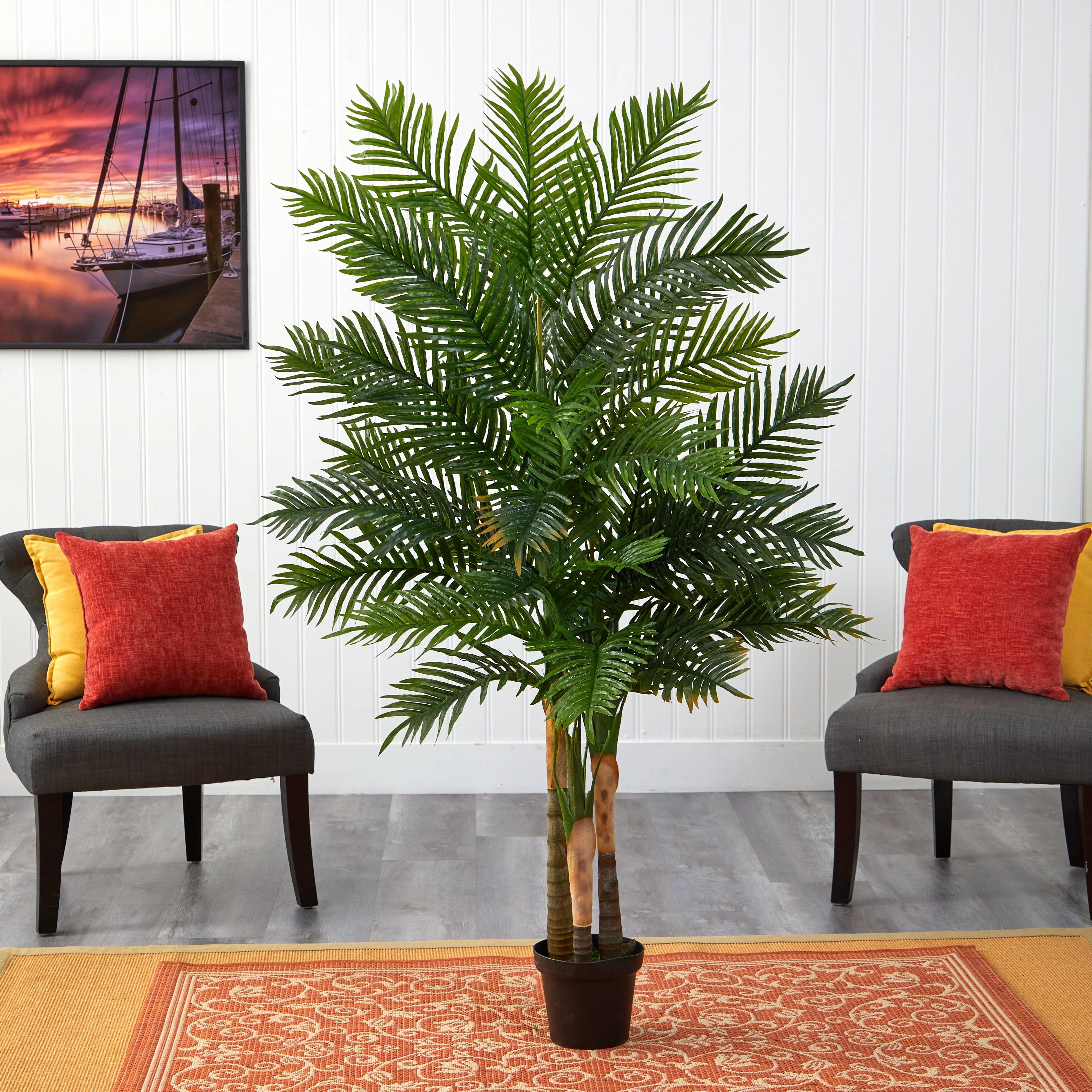 6' Areca Palm Artificial Tree (Real Touch) - Image 3
