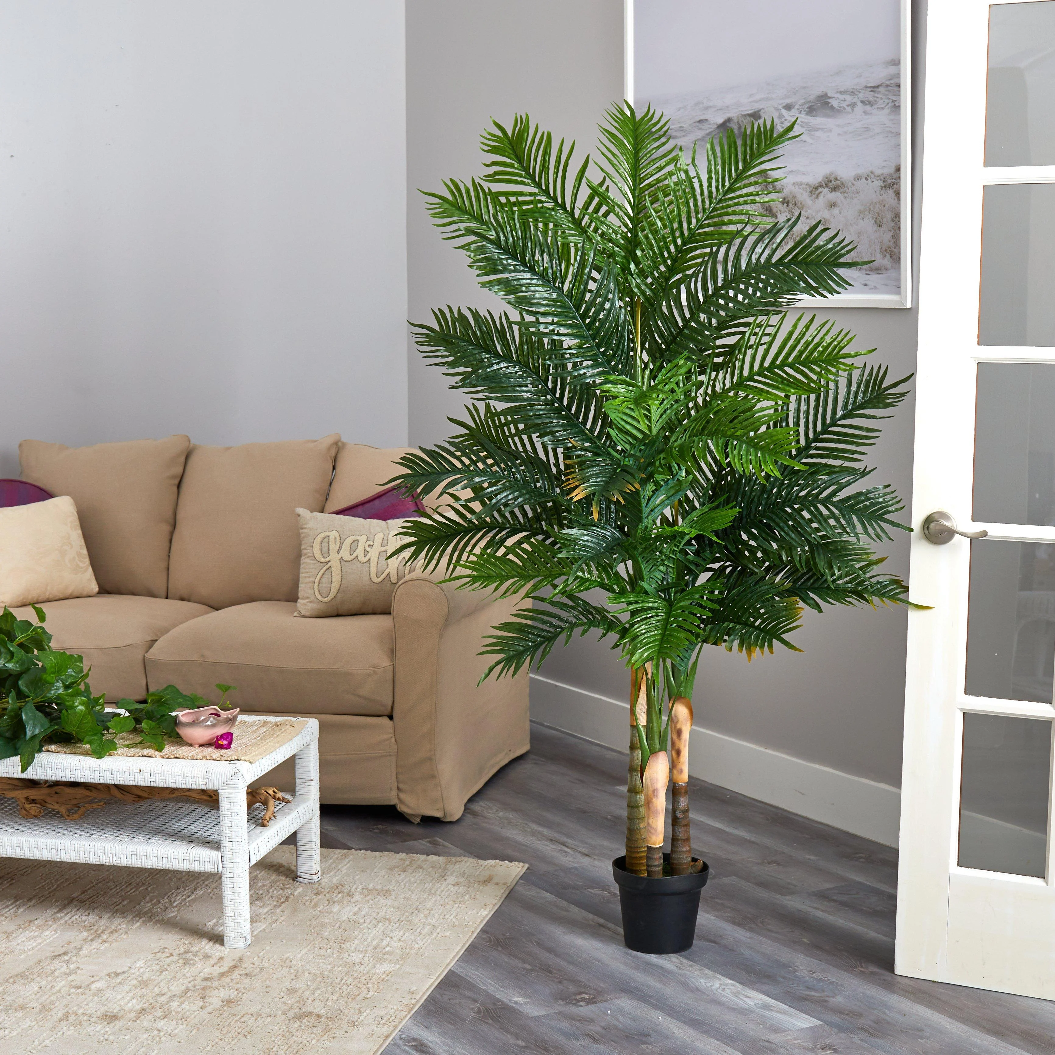 6' Areca Palm Artificial Tree (Real Touch) - Image 4