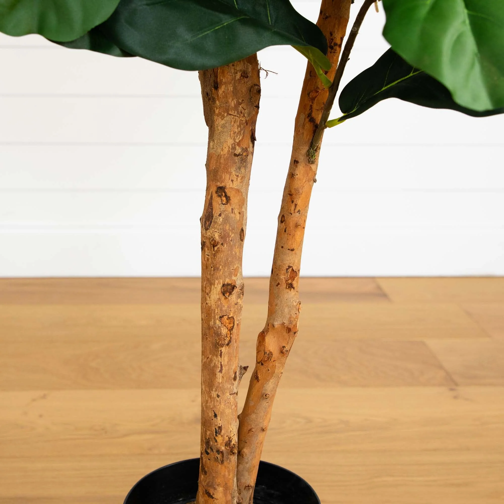 6’ Artificial Fiddle Leaf Fig Tree - Image 3