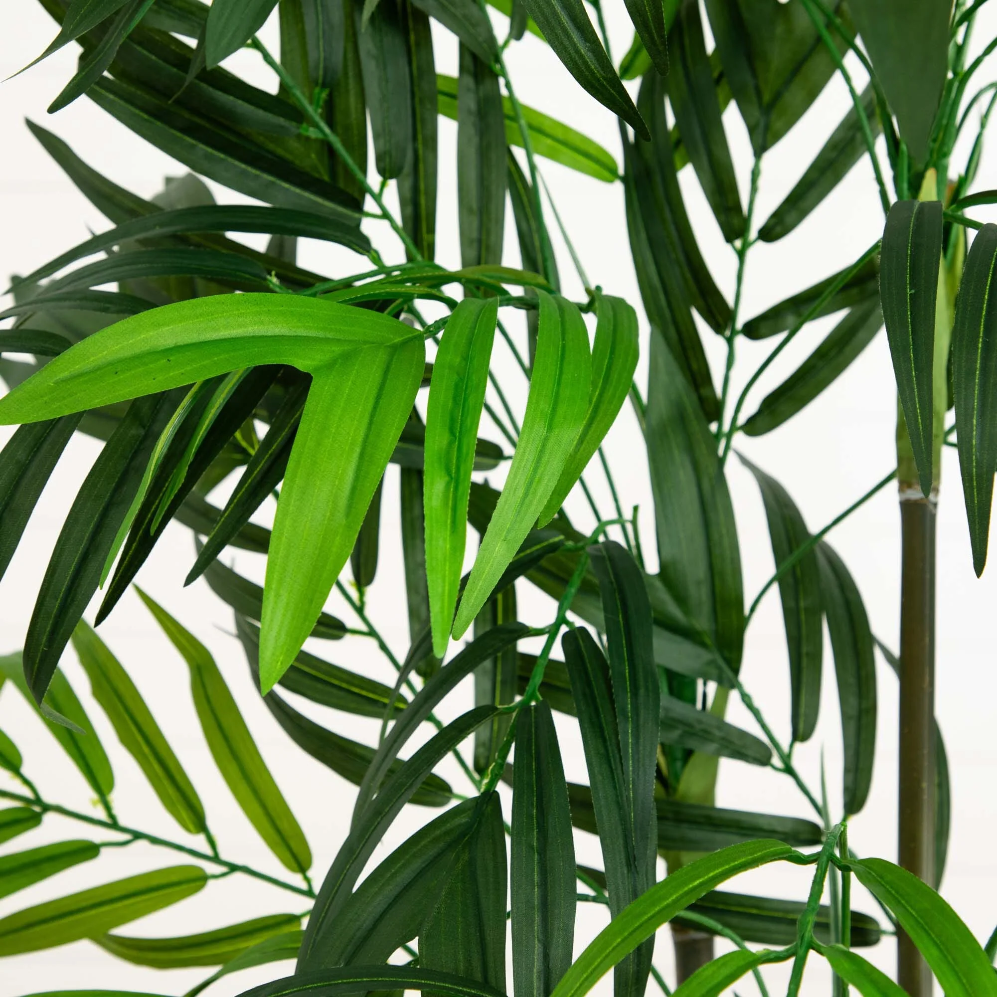 6' Artificial Green Bamboo Palm Silk Tree - Image 3