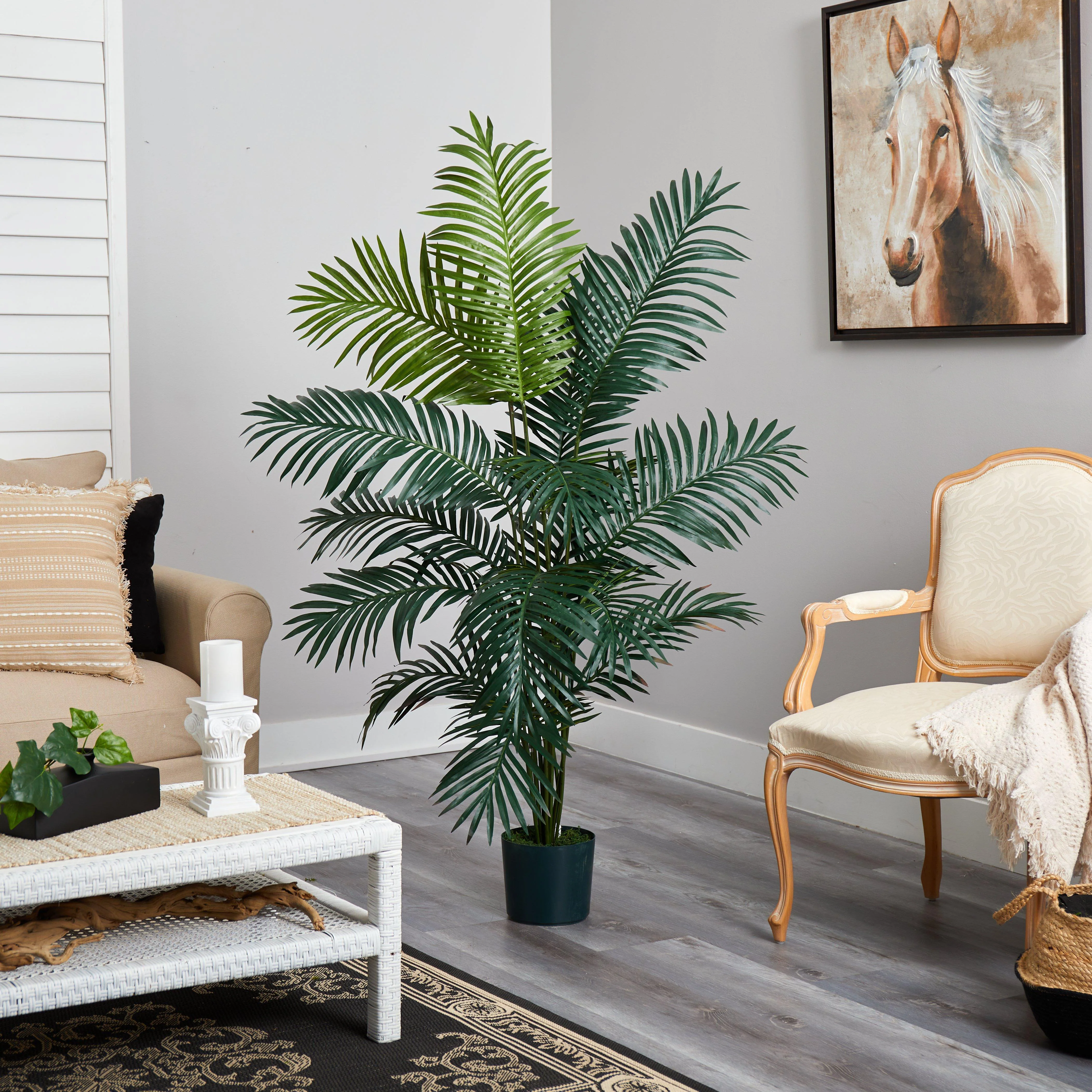 6’ Artificial Paradise Palm Tree - Image 6