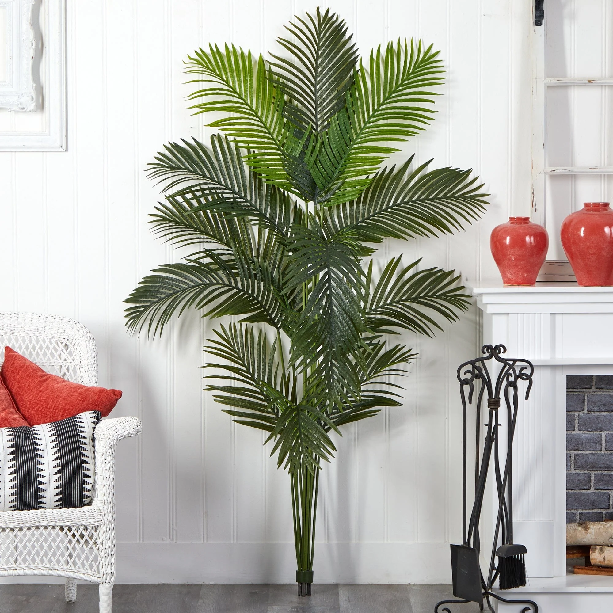 6’ Artificial Paradise Palm Tree (No Pot) - Image 2
