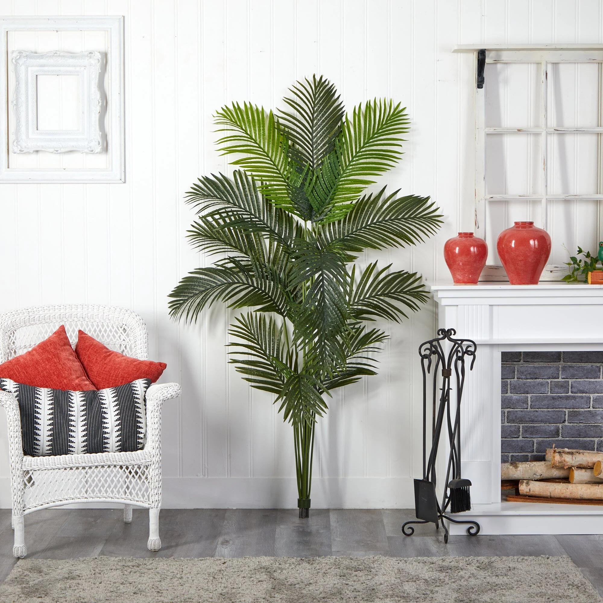 6’ Artificial Paradise Palm Tree (No Pot) - Image 4