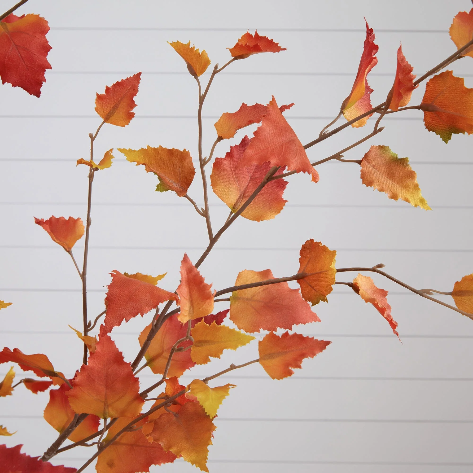 6’ Autumn Birch Artificial Fall Tree - Image 2