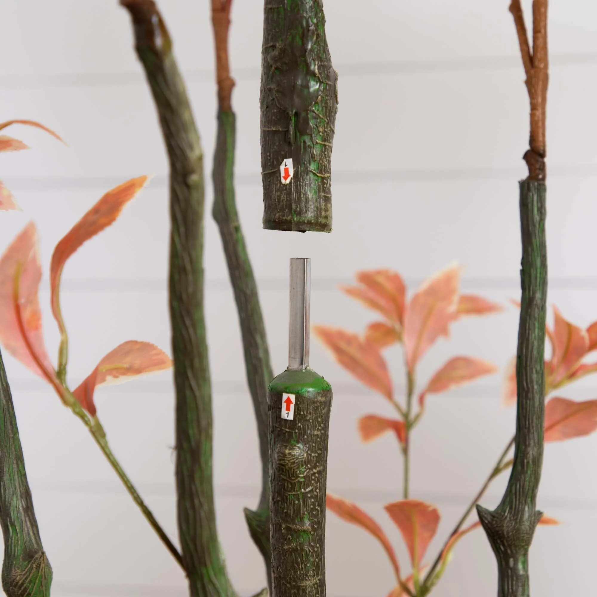6’ Autumn Pieris Artificial Fall Tree - Image 6