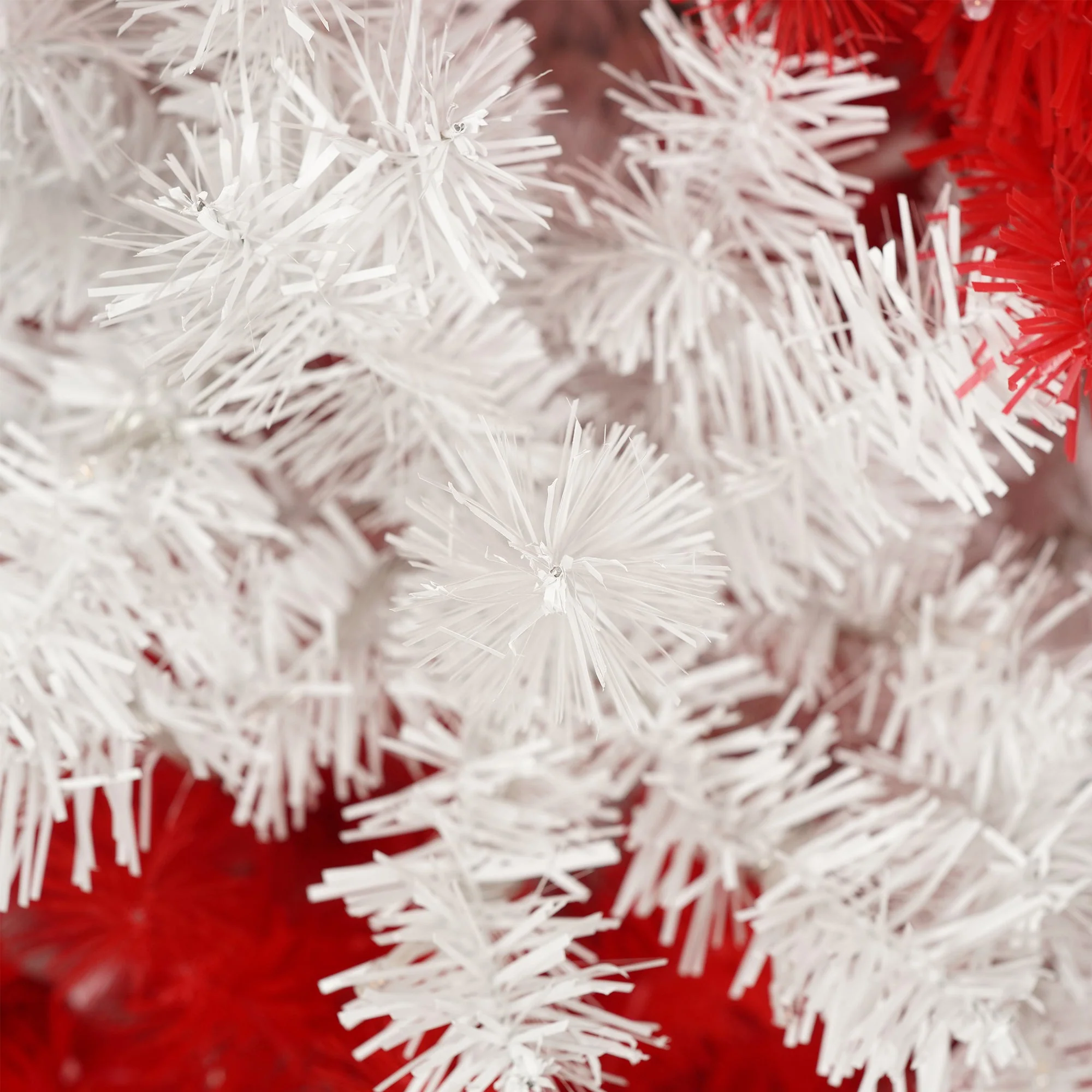 6-Foot Candy Cane Christmas Tree with 300 LED Lights - Image 13