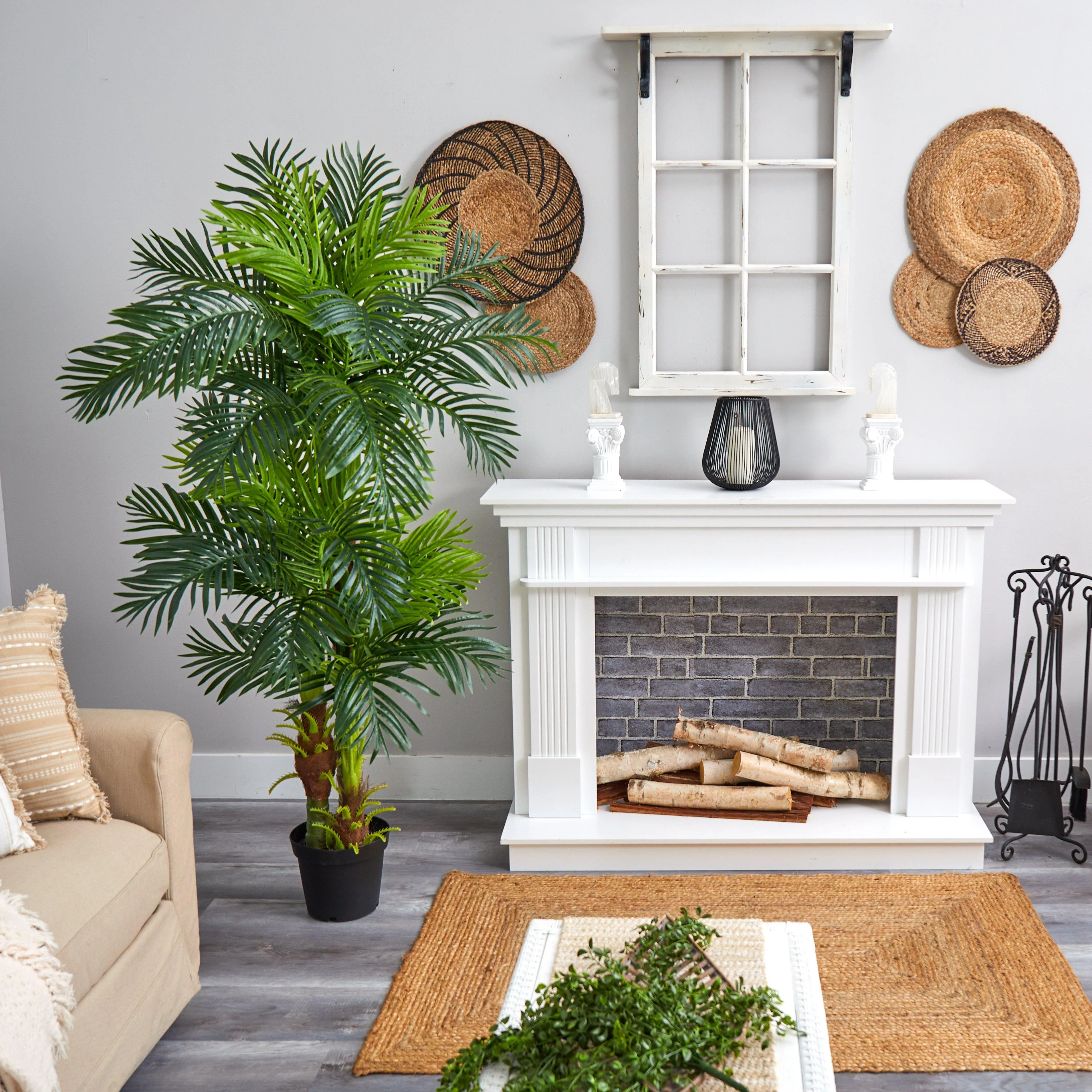 6’ Hawaii Artificial Palm - Image 2