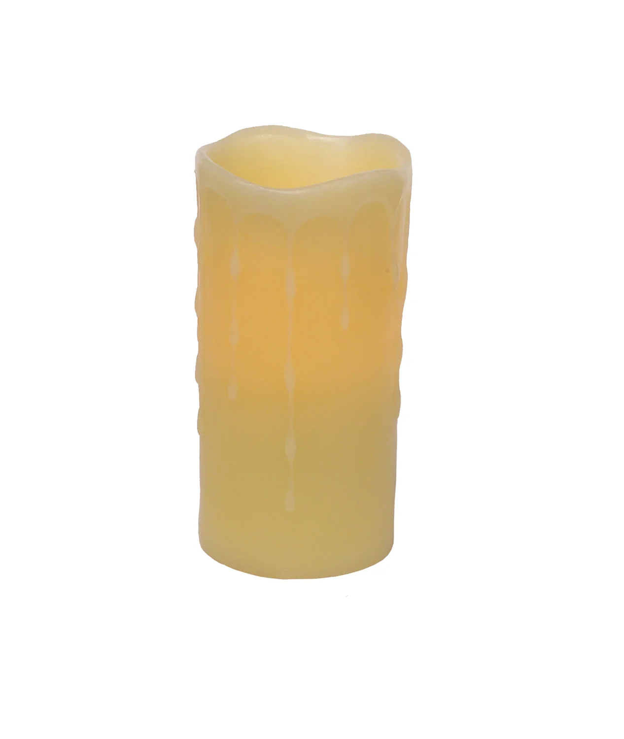 LED Dripping Wax Pillar Candles (Set of 4) - Image 2