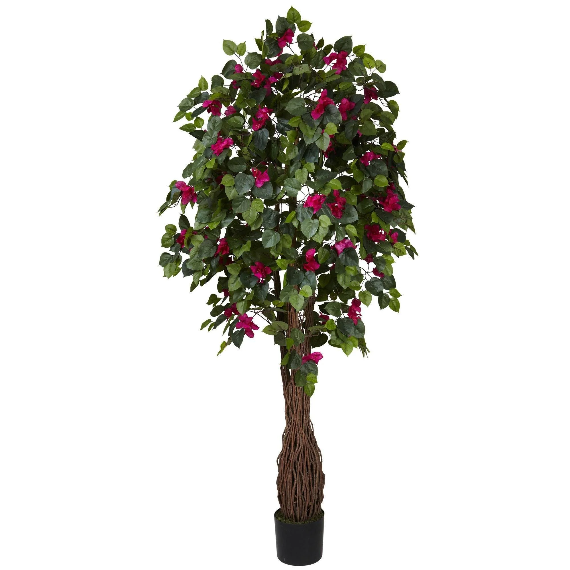 6' Multi Vine Bougainvillea Silk Tree - Image 3