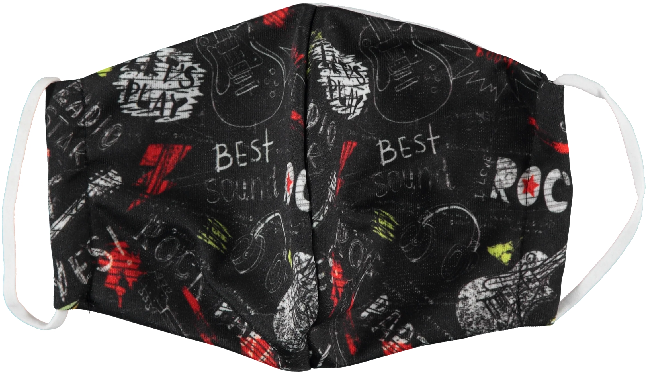 6-Pack: Men's Reusable Machine Washable Masks Mystery (3 Solid + 3 Prints) - Image 10