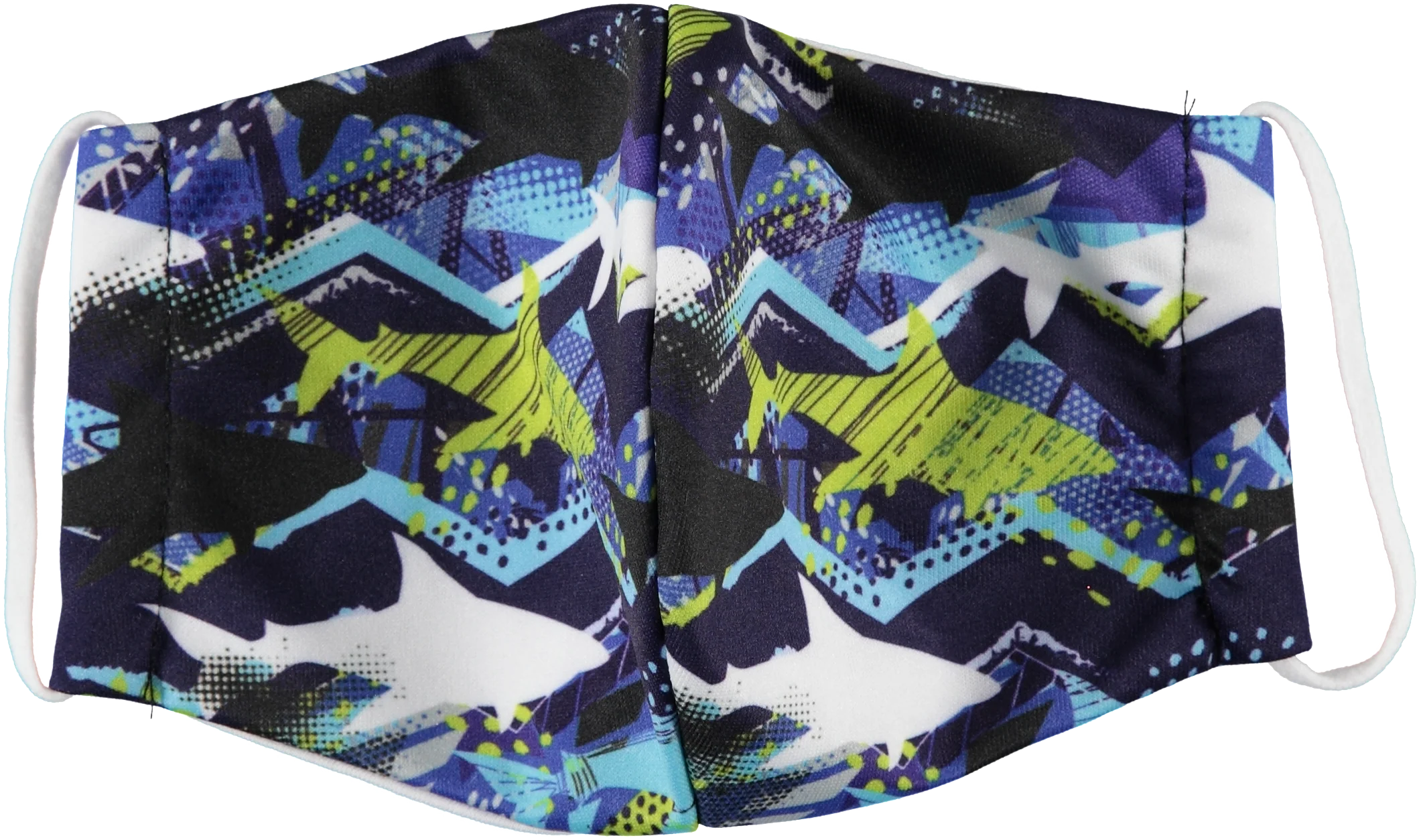 6-Pack: Men's Reusable Machine Washable Masks Mystery (3 Solid + 3 Prints) - Image 13