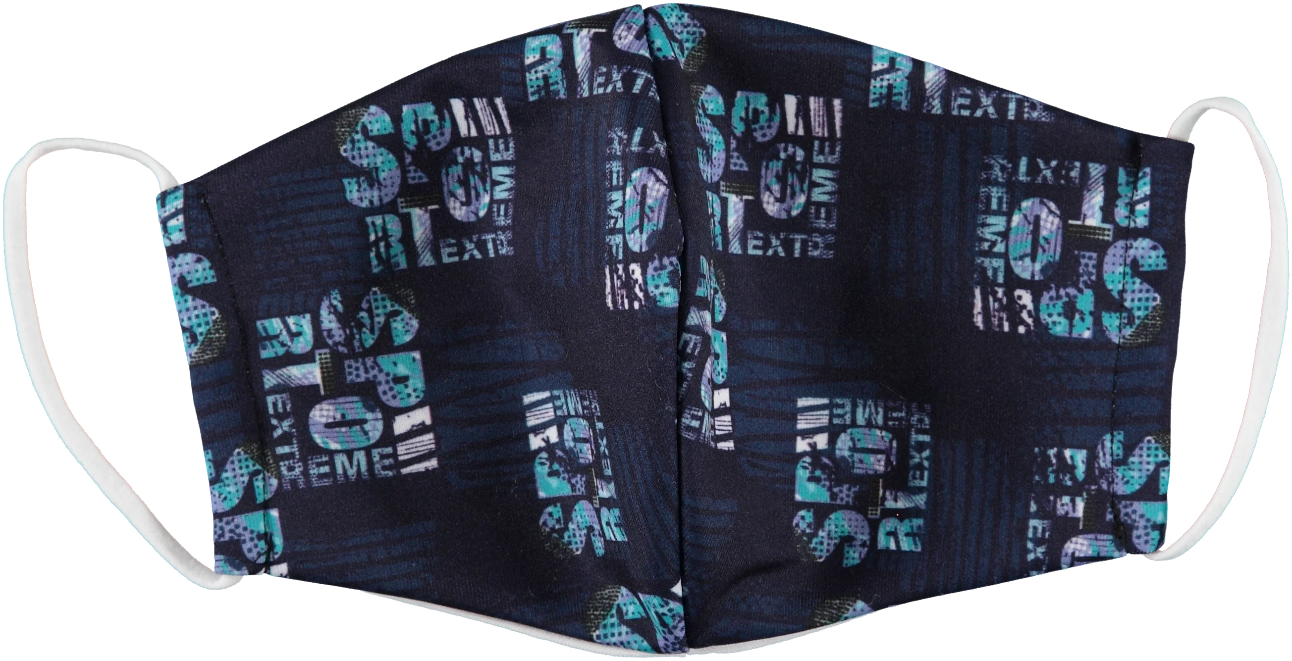 6-Pack: Men's Reusable Machine Washable Masks Mystery (3 Solid + 3 Prints) - Image 14
