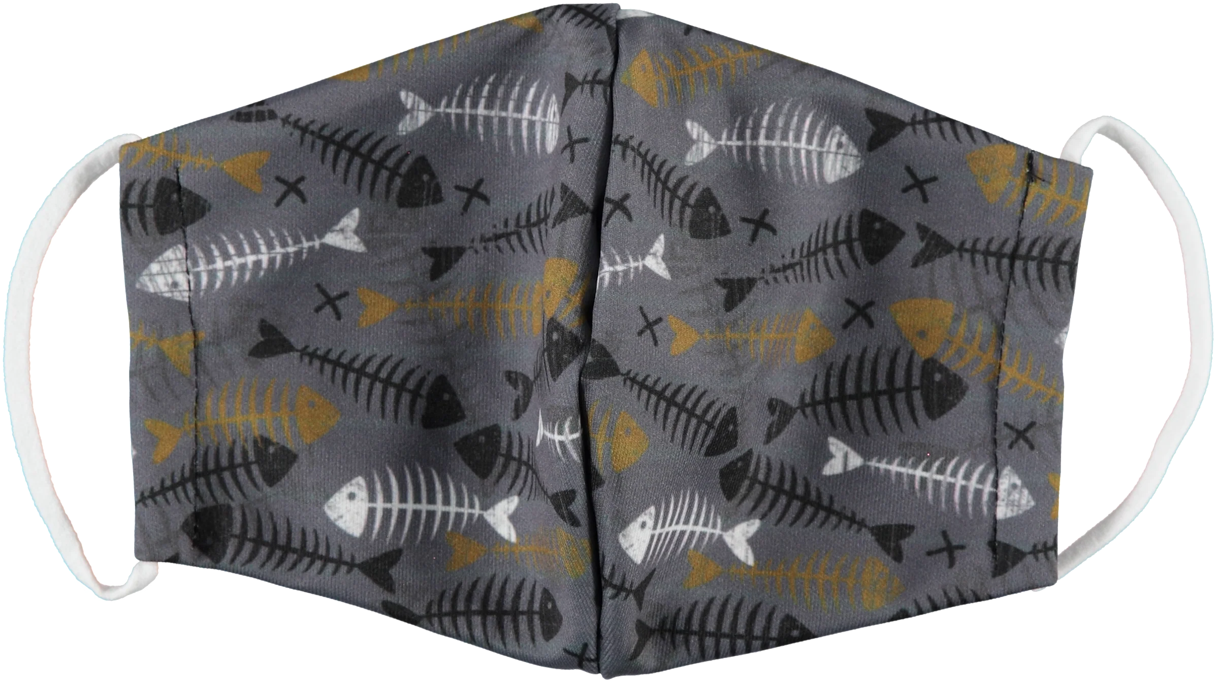 6-Pack: Men's Reusable Machine Washable Masks Mystery (3 Solid + 3 Prints) - Image 5
