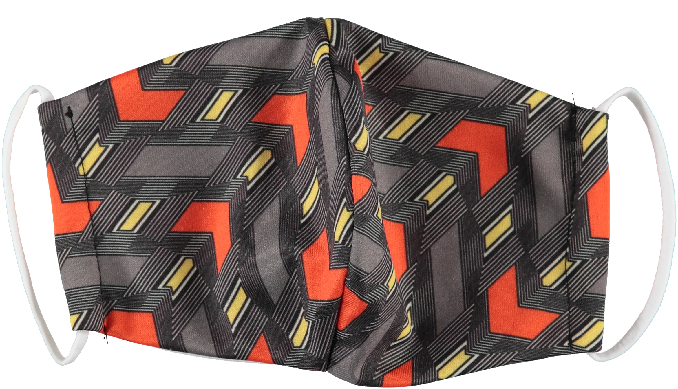 6-Pack: Men's Reusable Machine Washable Masks Mystery (3 Solid + 3 Prints) - Image 9