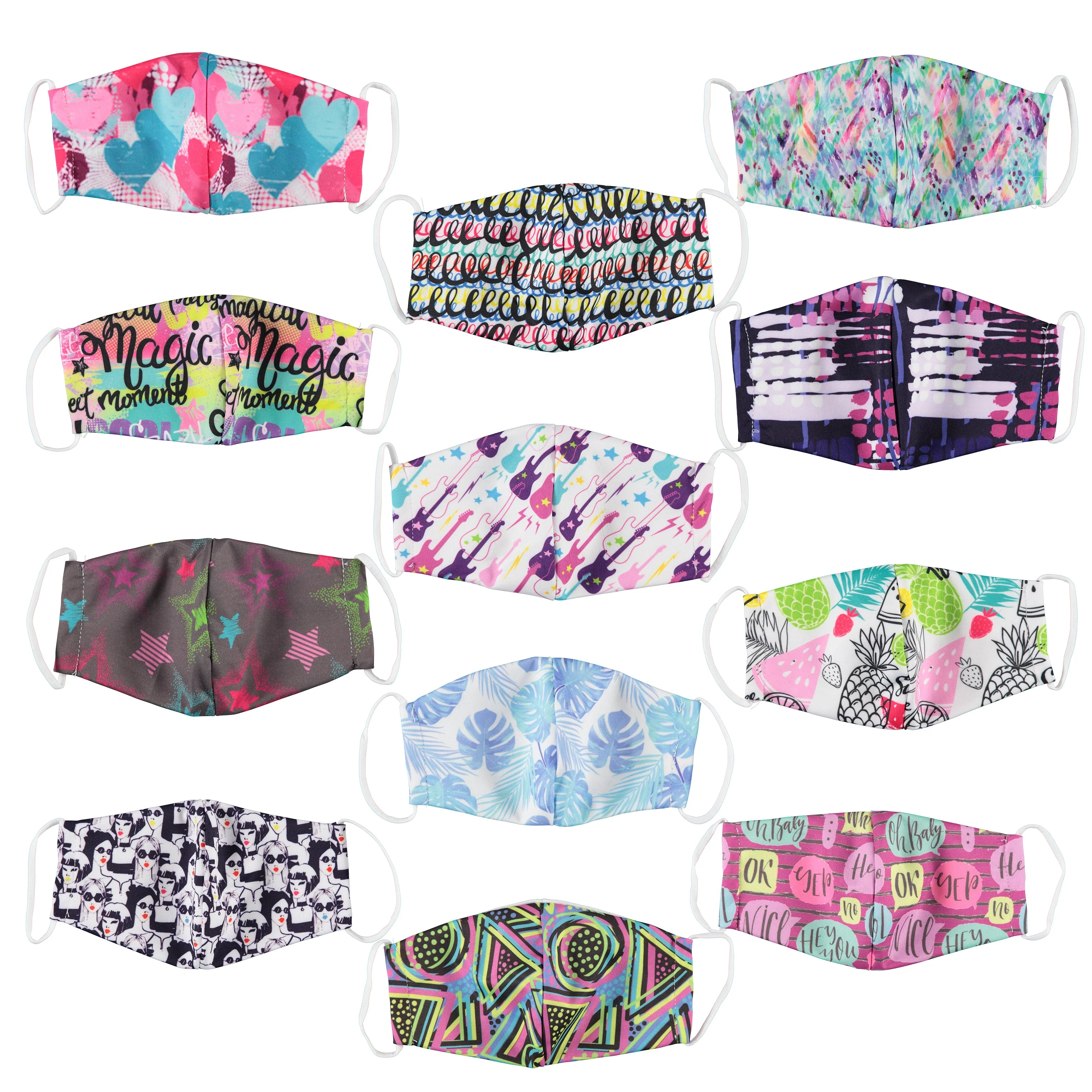 6-Pack: Women's Reusable Machine Washable Masks - Image 2
