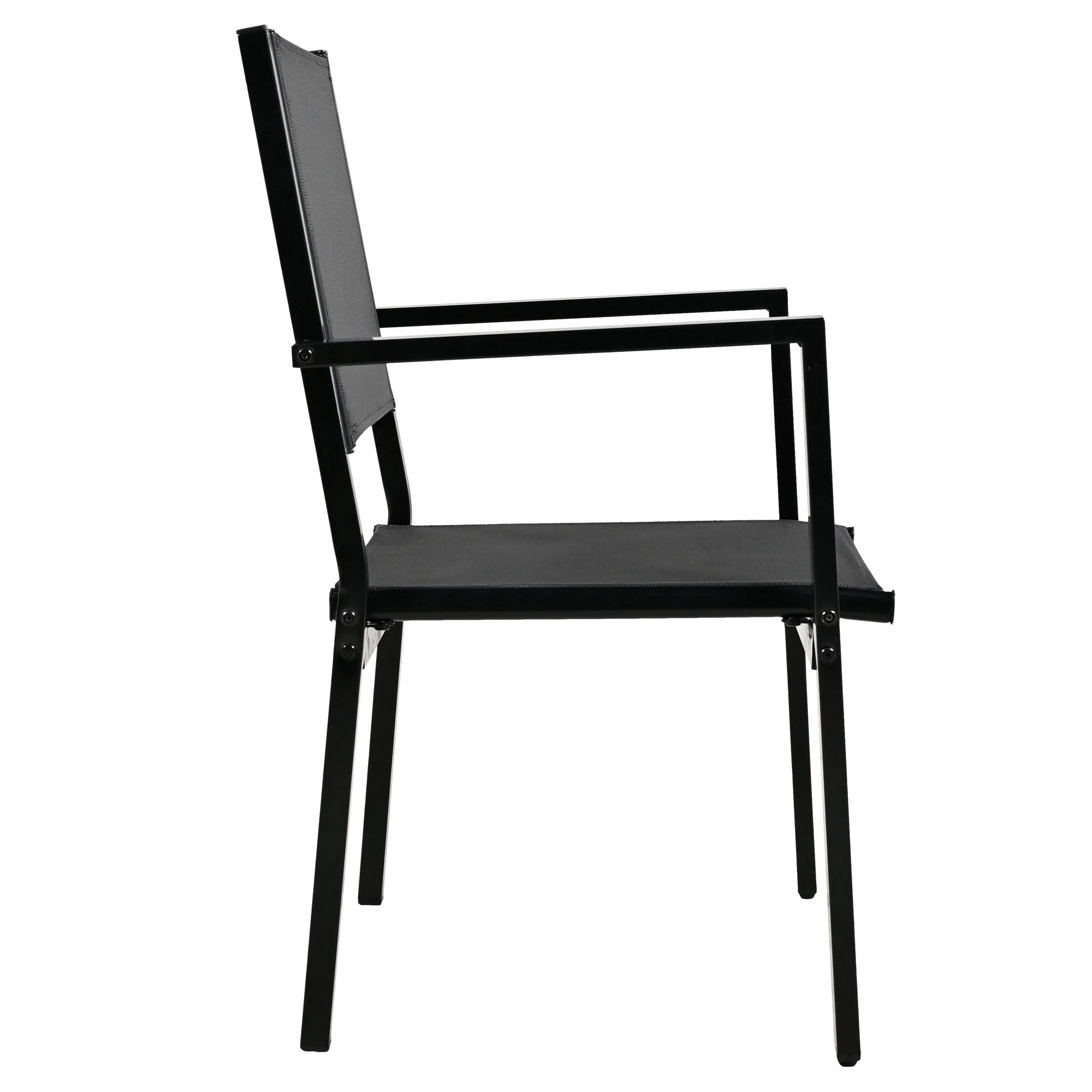 6-Person Modern Steel Outdoor Dining Set - Image 8