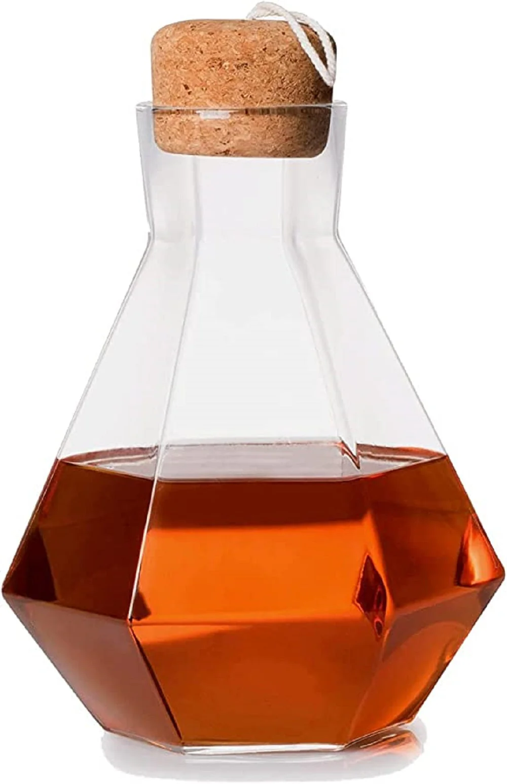 6-Piece Italian Crafted Glass Decanter and Whisky Glasses Set - Image 5
