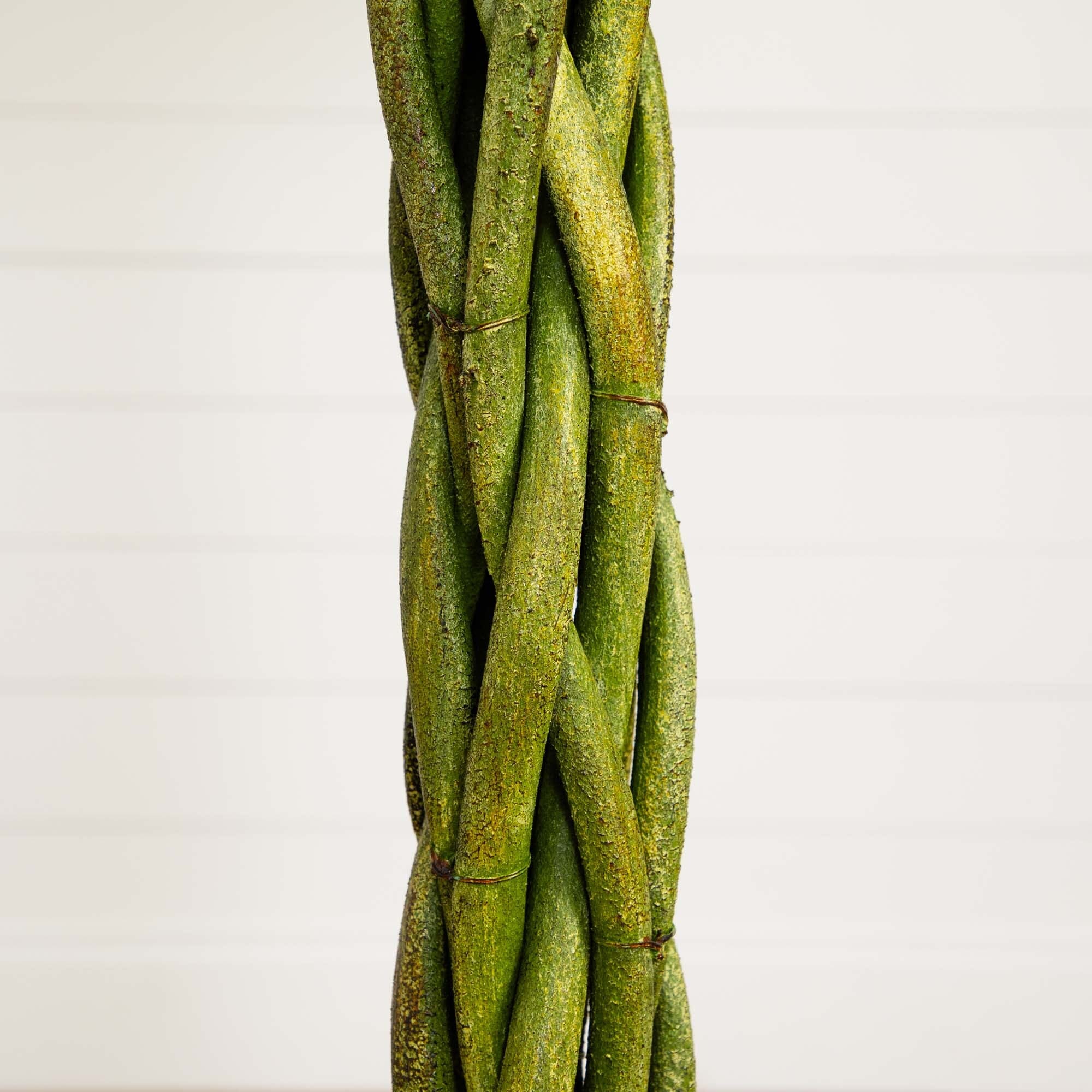 6’ Rose Artificial Tree with Woven Trunk - Image 3