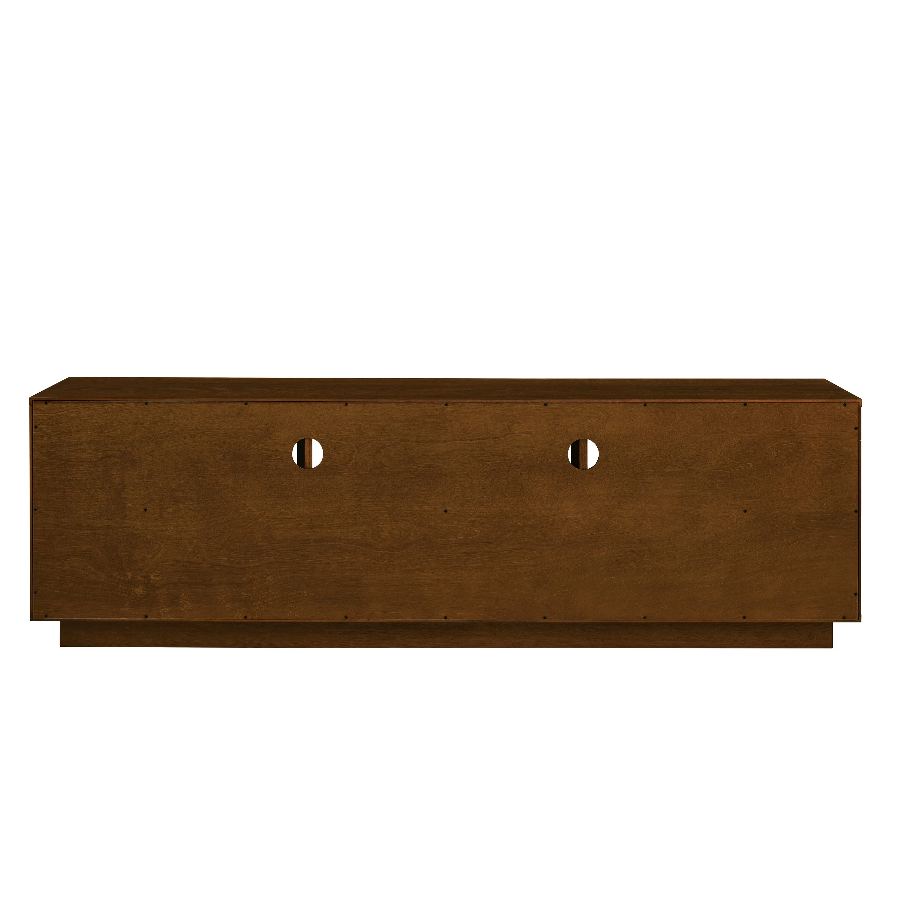 63' Mid-Century Modern TV Stand for TVs up to 75' Walnut - Image 13