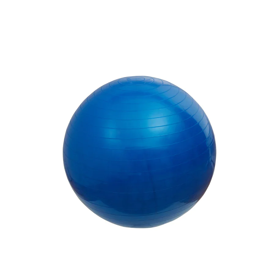 65 Inch Posture Fuzzy Exercise Yoga Ball Chair Set - Image 13