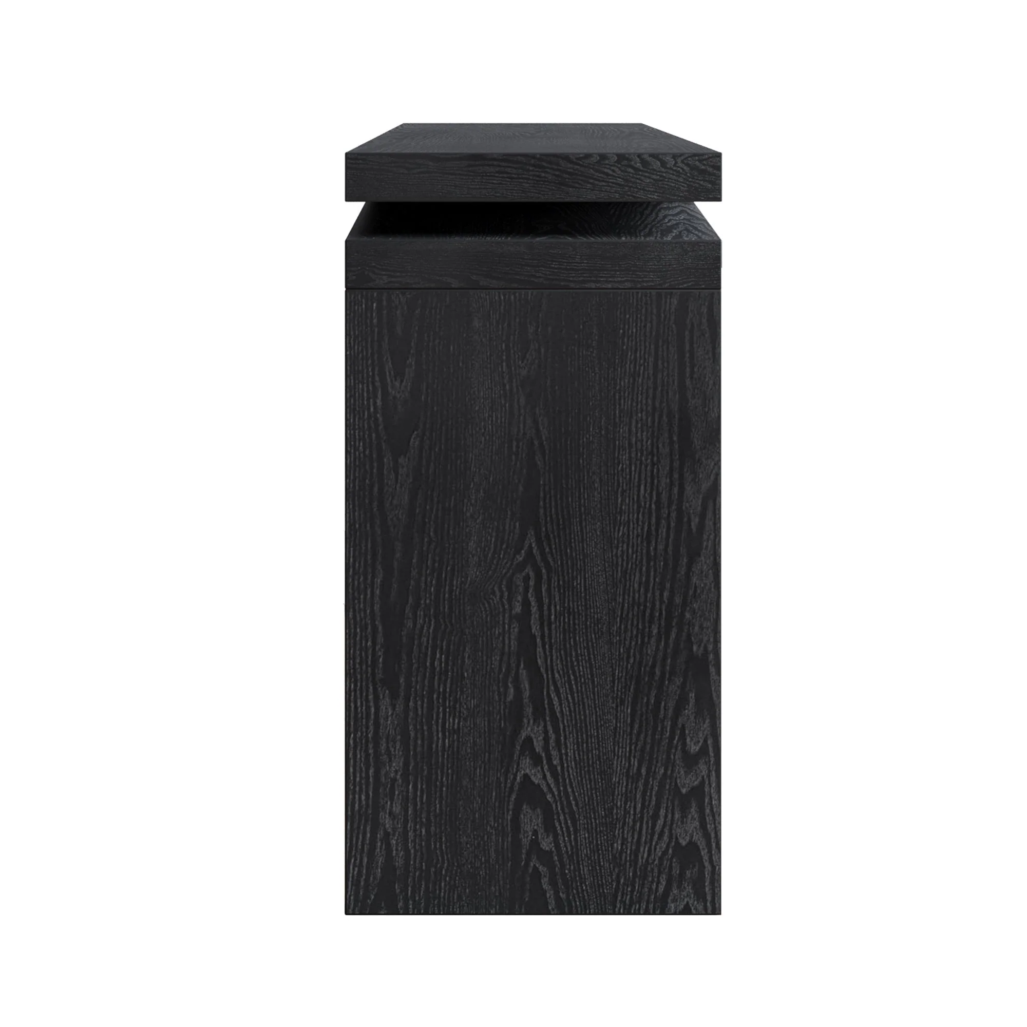 65-Inch Rustic Solid Wood Veneer Console Table - Image 11