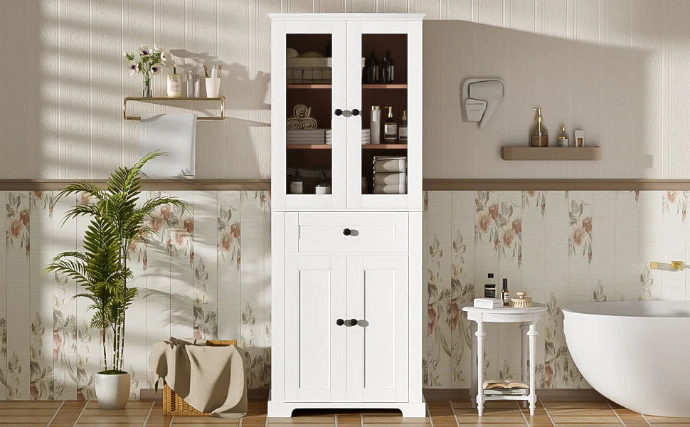 67.2' Tall Bathroom Storage Cabinet - Image 22