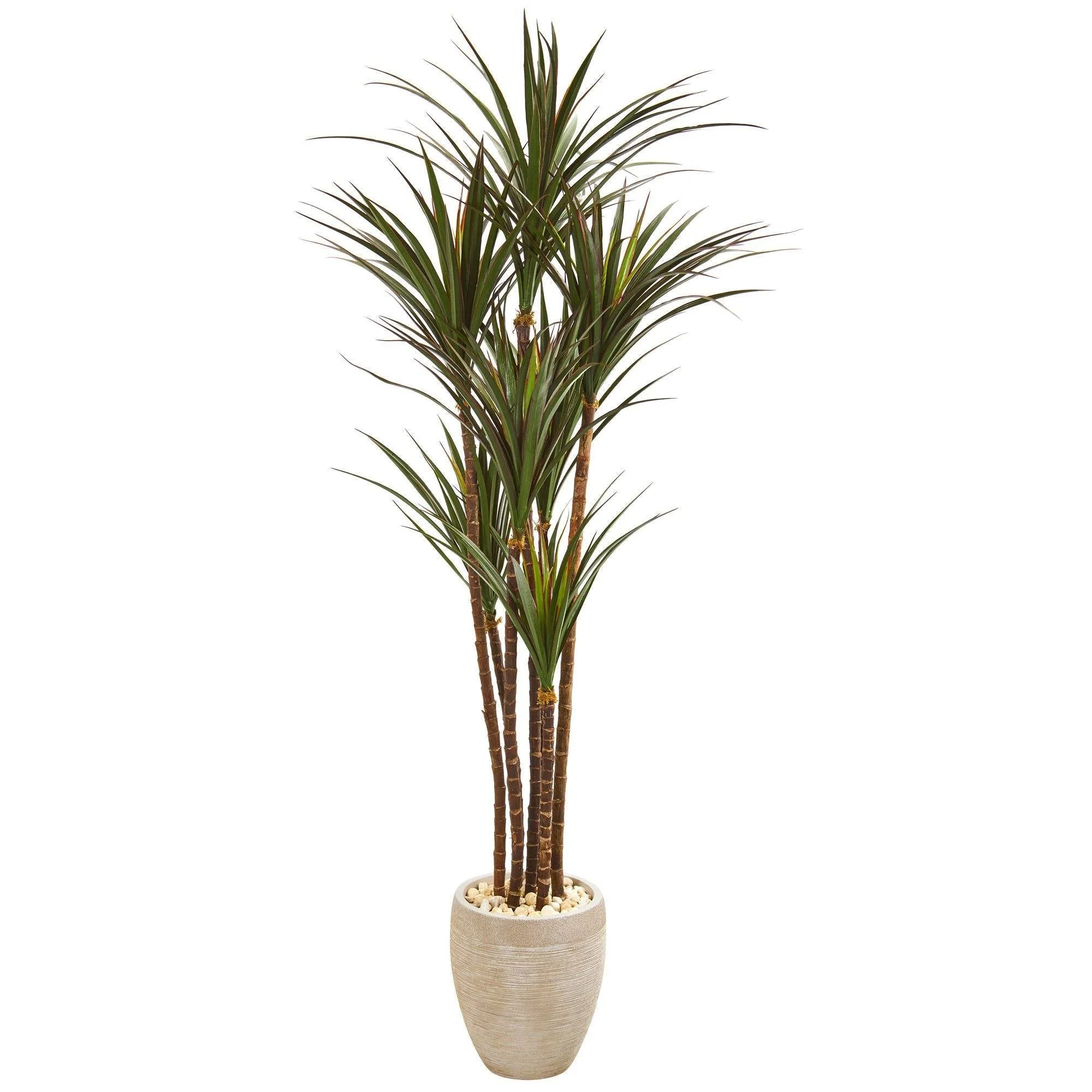 68” Giant Yucca Artificial Tree in Planter (Indoor/Outdoor) - Image 3