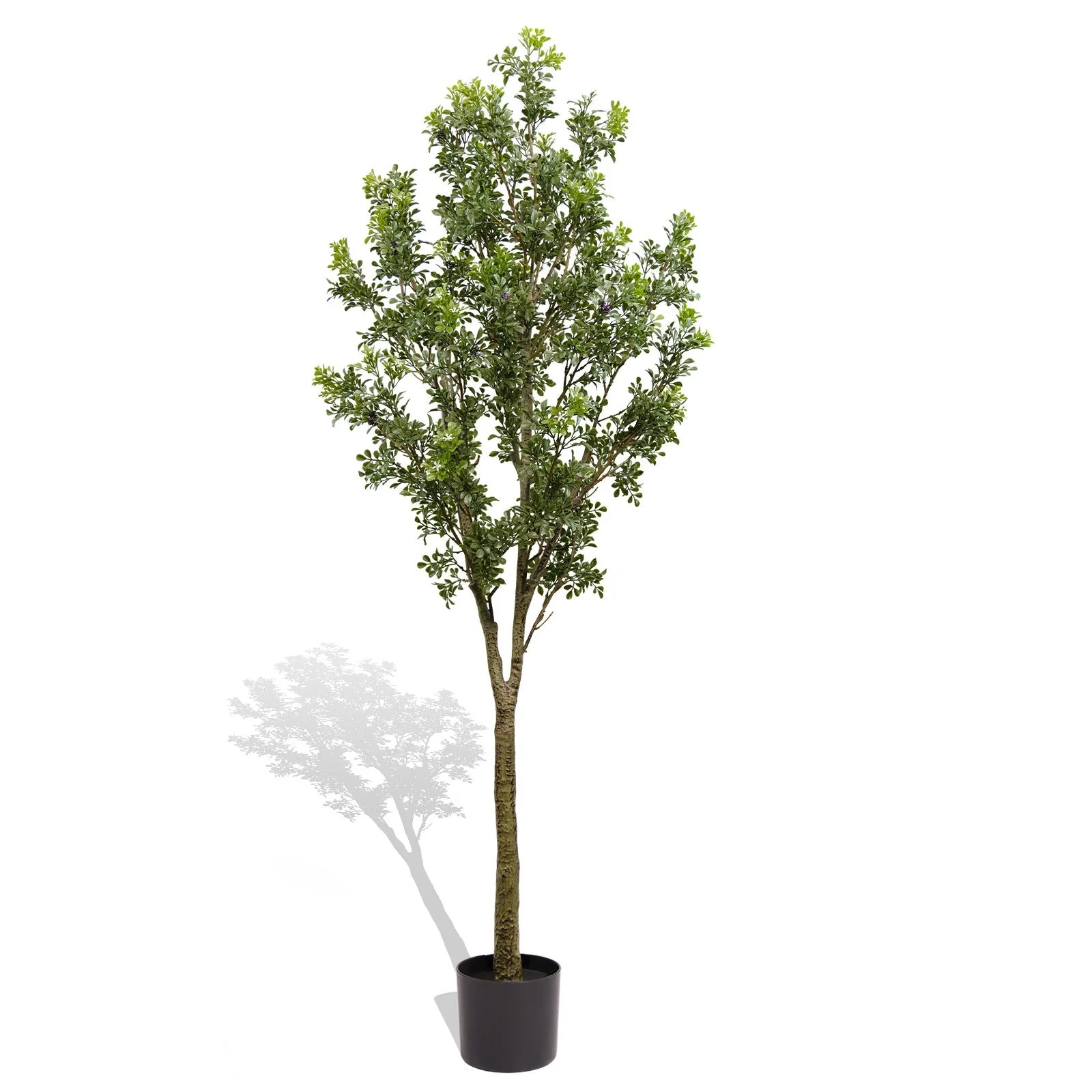 6FT Artificial Tree Tall Lifelike Greenery Plant - Image 2