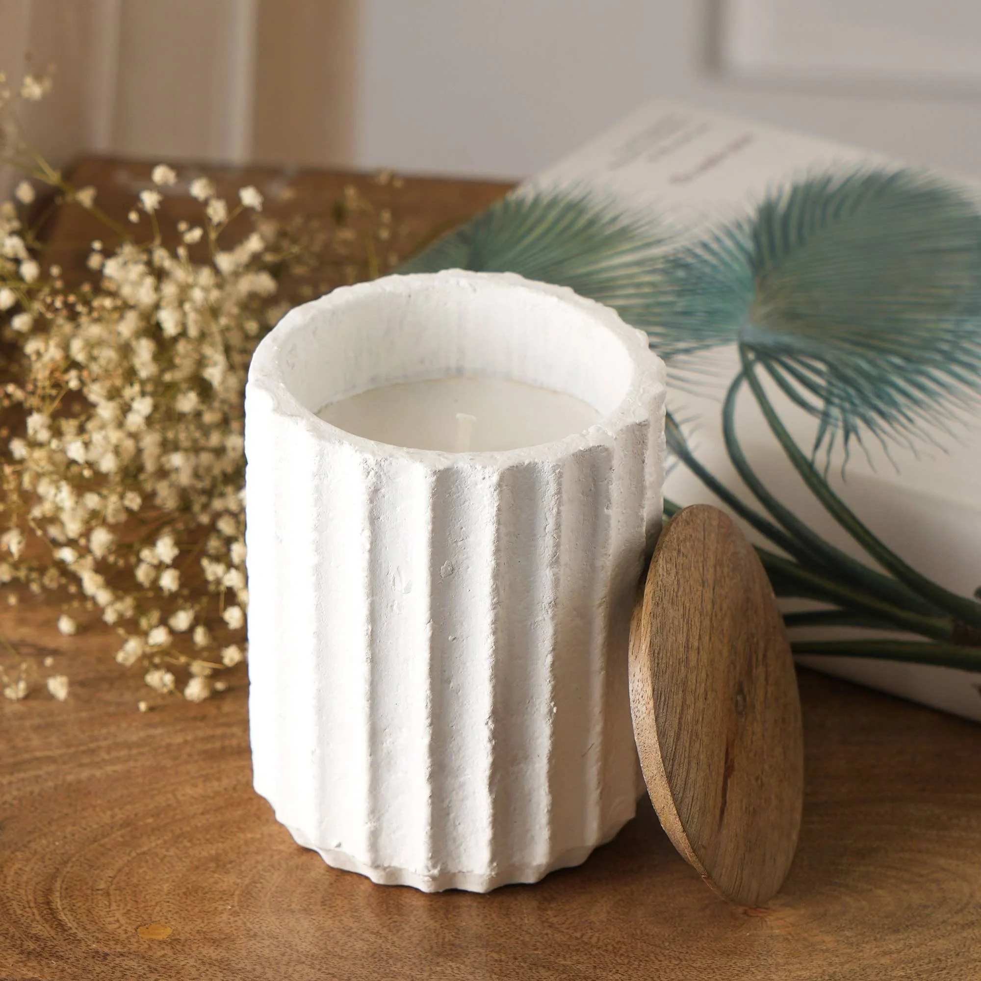 6oz Handcrafted Soy Wax Candle with Vanilla and Lavender