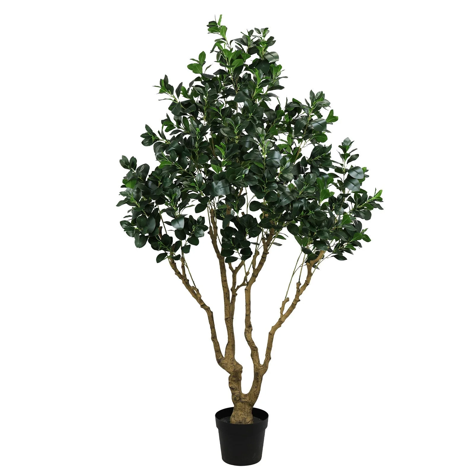 7.2FT Tall Artificial Silk Tree Large Faux Greenery Plant - Image 2