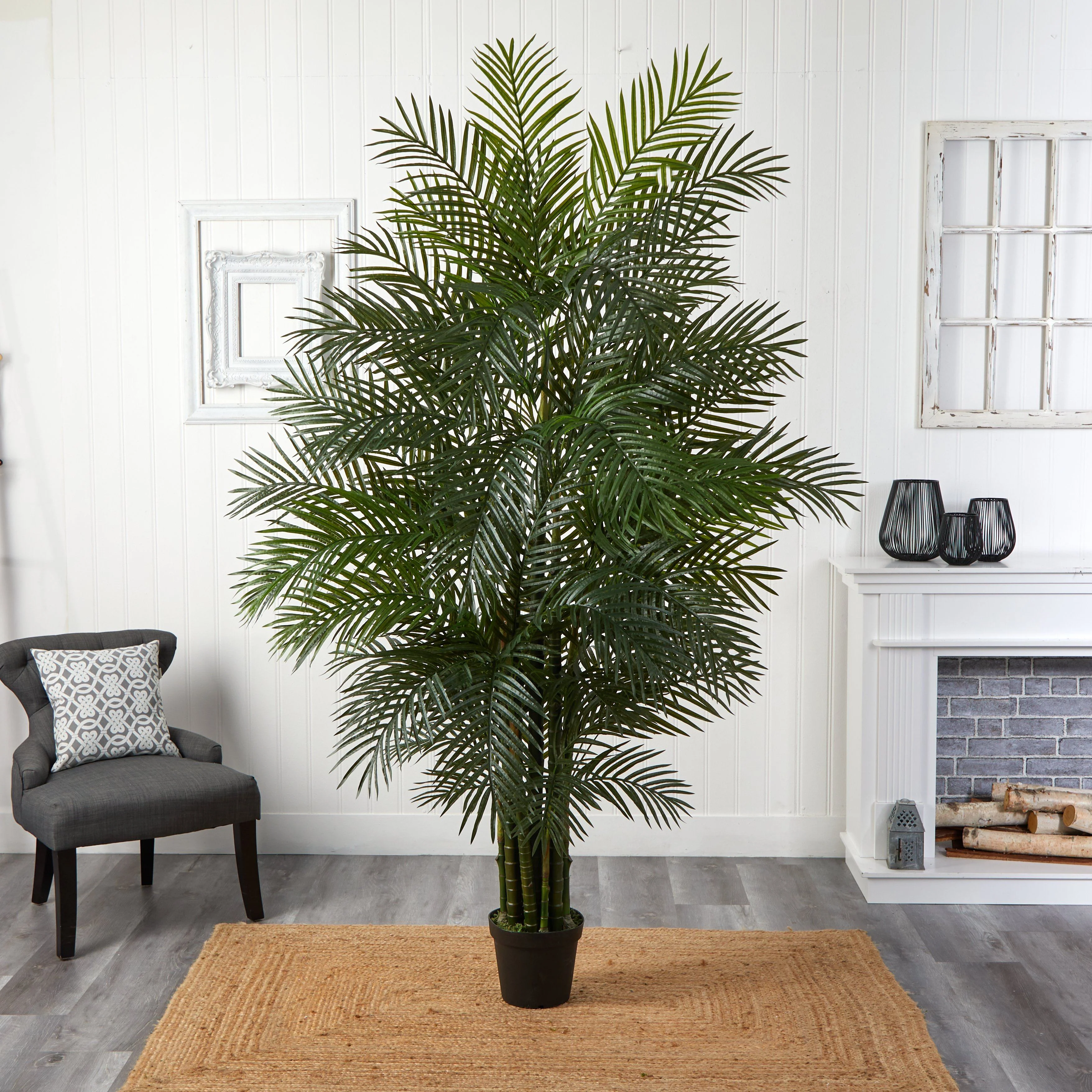 7.5' Areca Palm W/1966 Lvs UV Resistant (Indoor/Outdoor) - Image 4