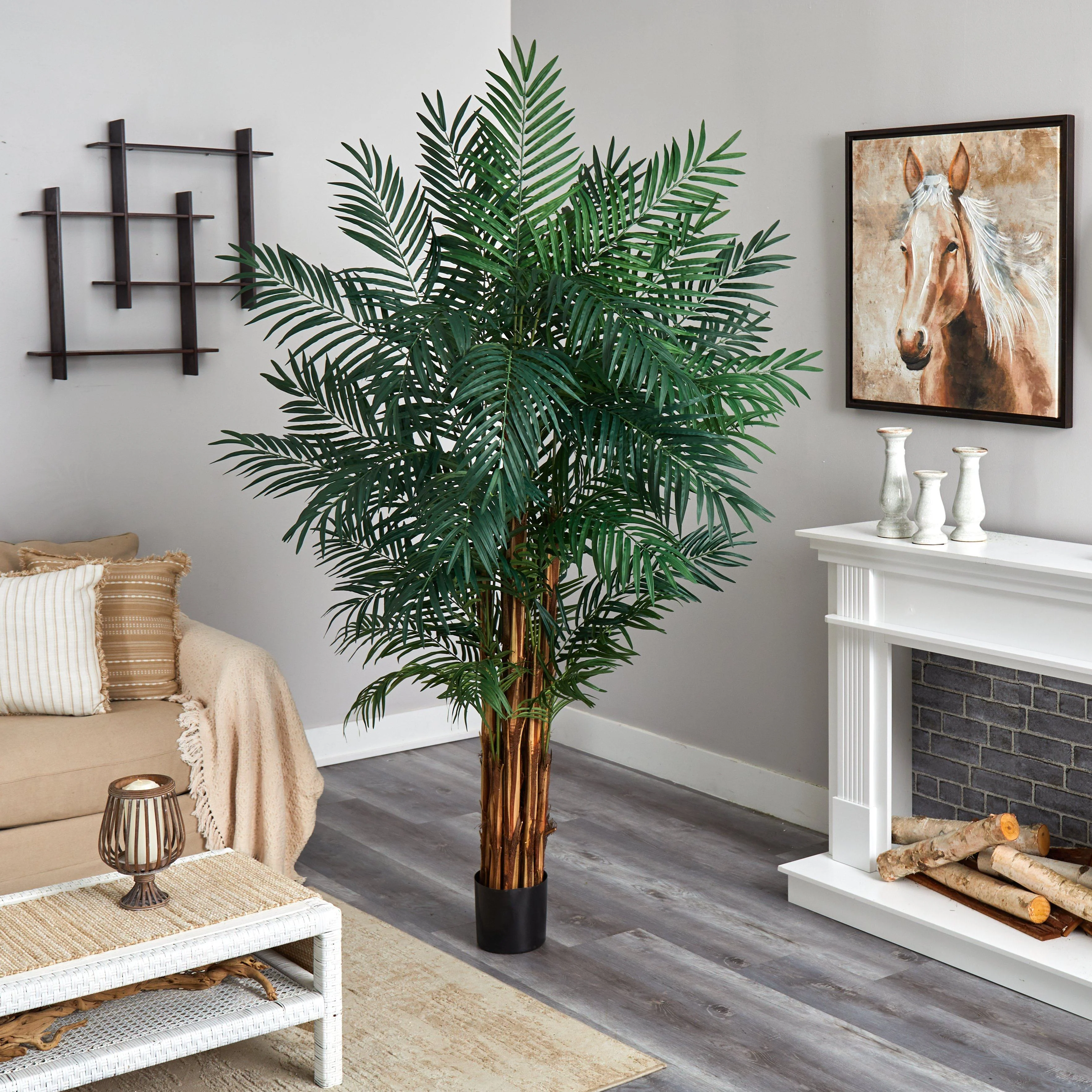 7’ Areca Palm Artificial Tree - Image 3